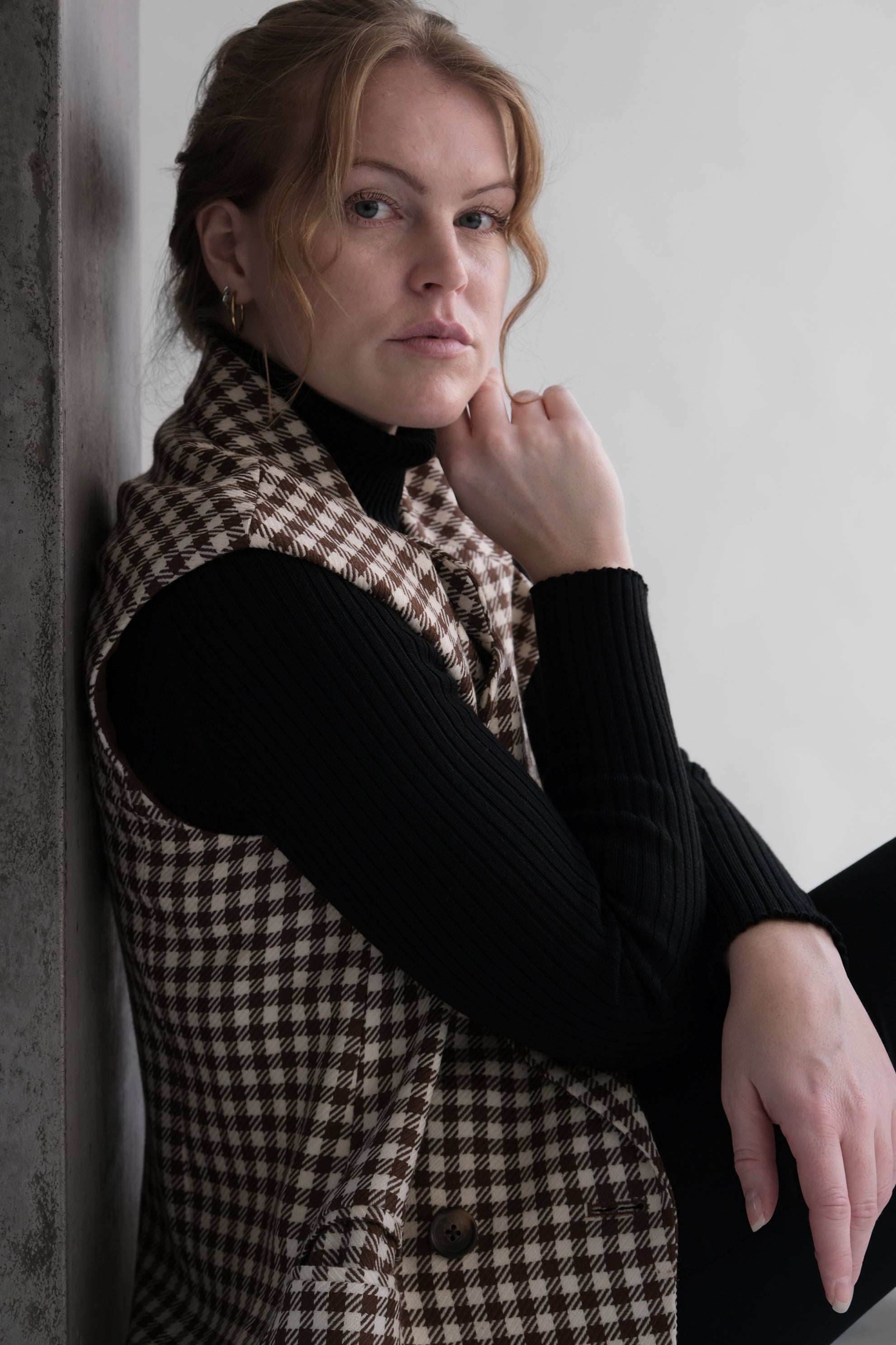 UPCYCLED TWEED WAISTCOAT