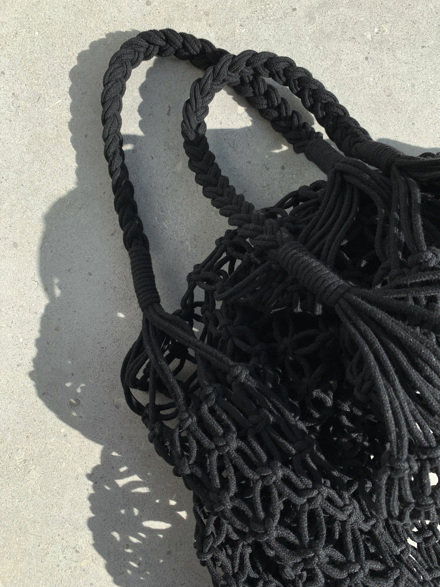 BRAIDED BEACH BAG