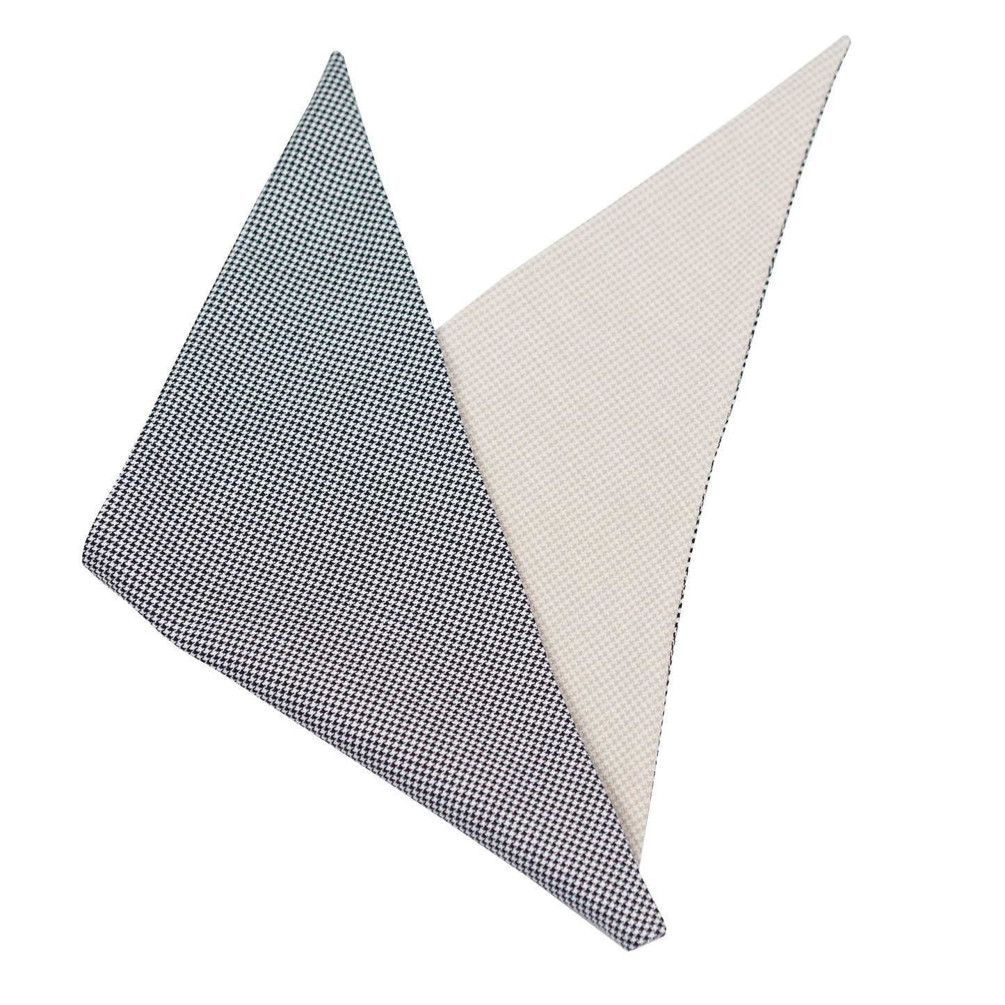 HOUNDSTOOTH TRIANGLE BANDANA SCARF