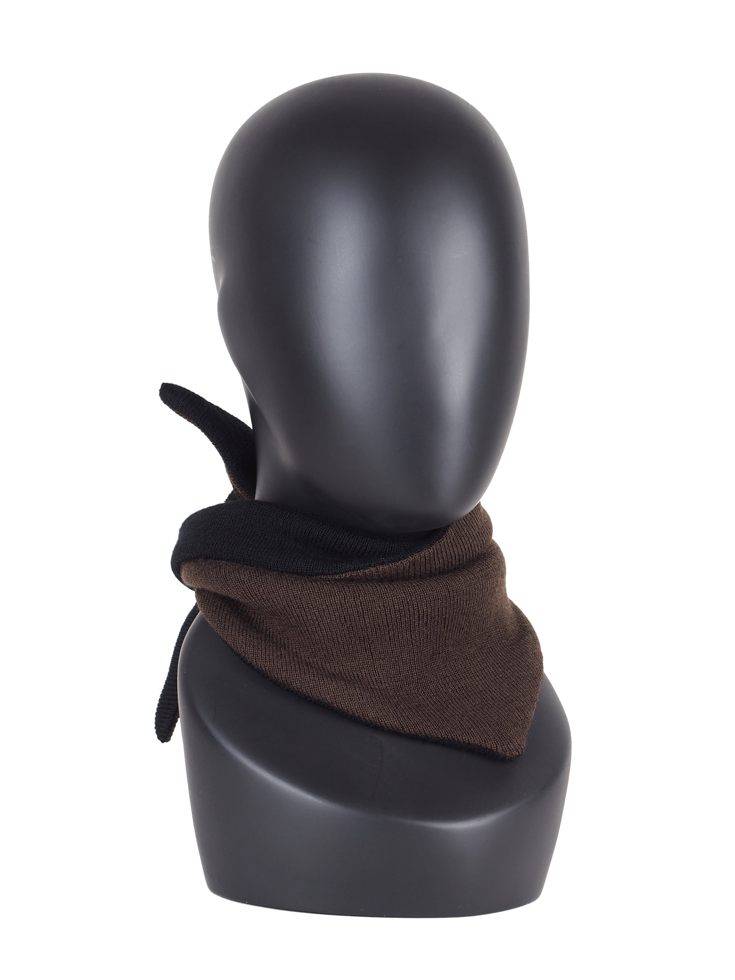 WOOL TRIANGLE BANDANA SCARF