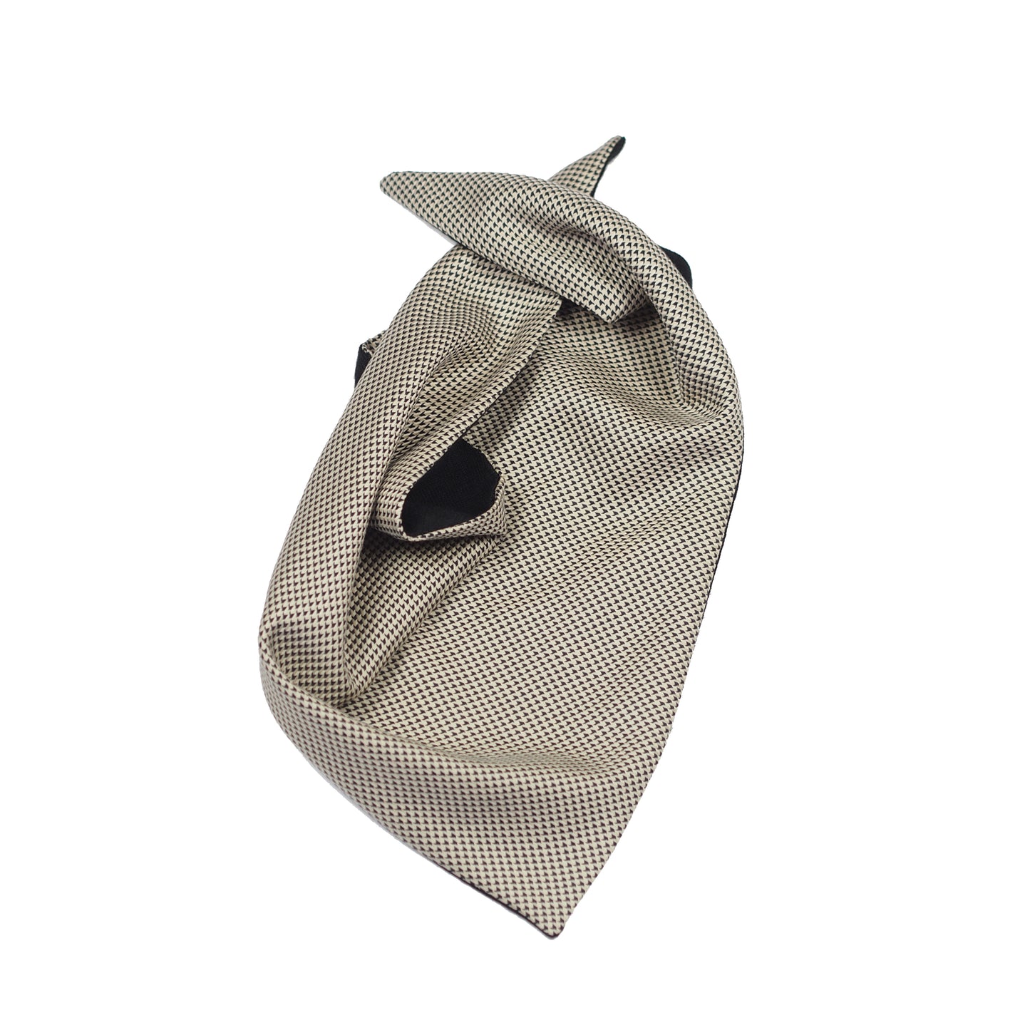 HOUNDSTOOTH TRIANGLE BANDANA SCARF