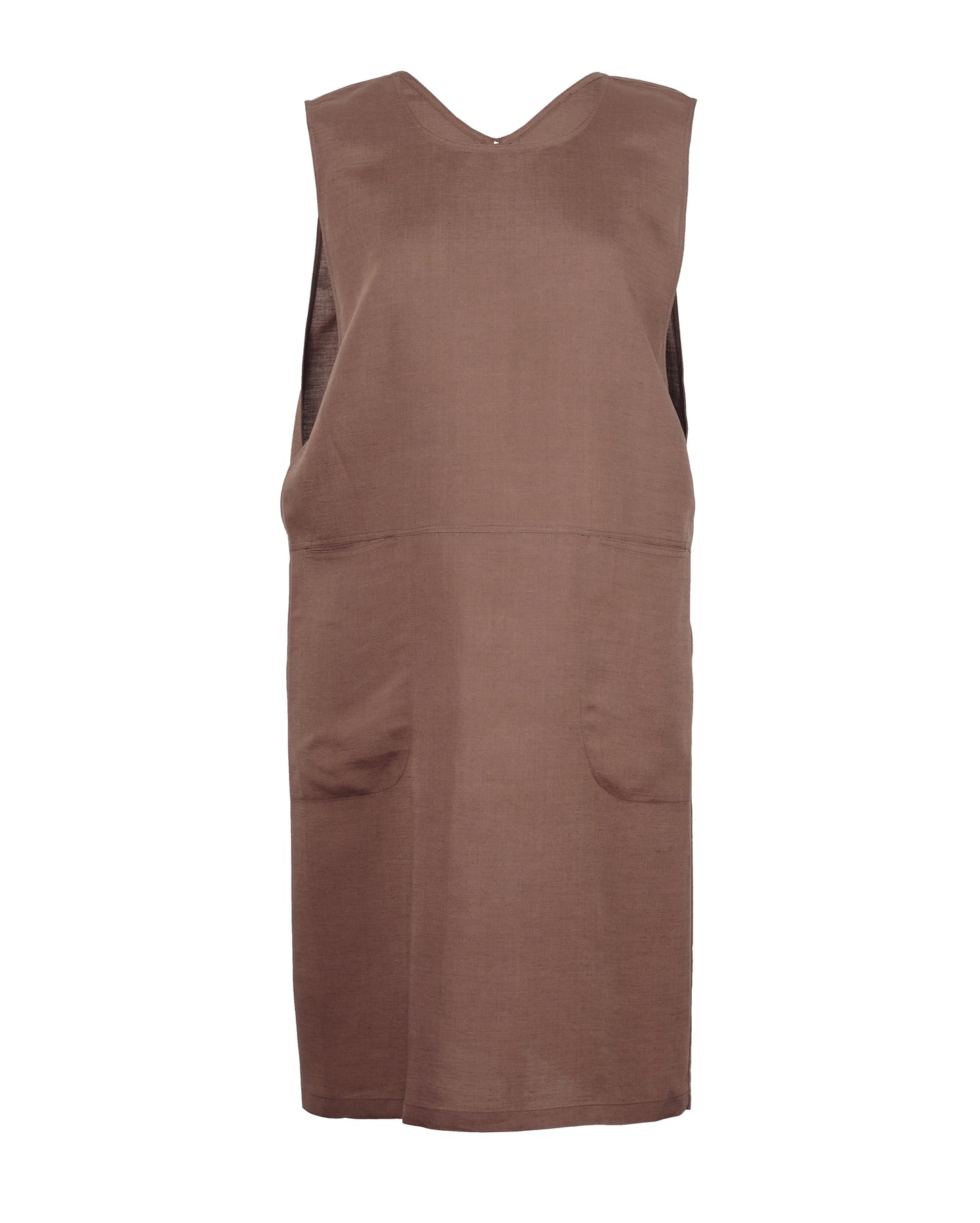 LINEN SPENCER DRESS