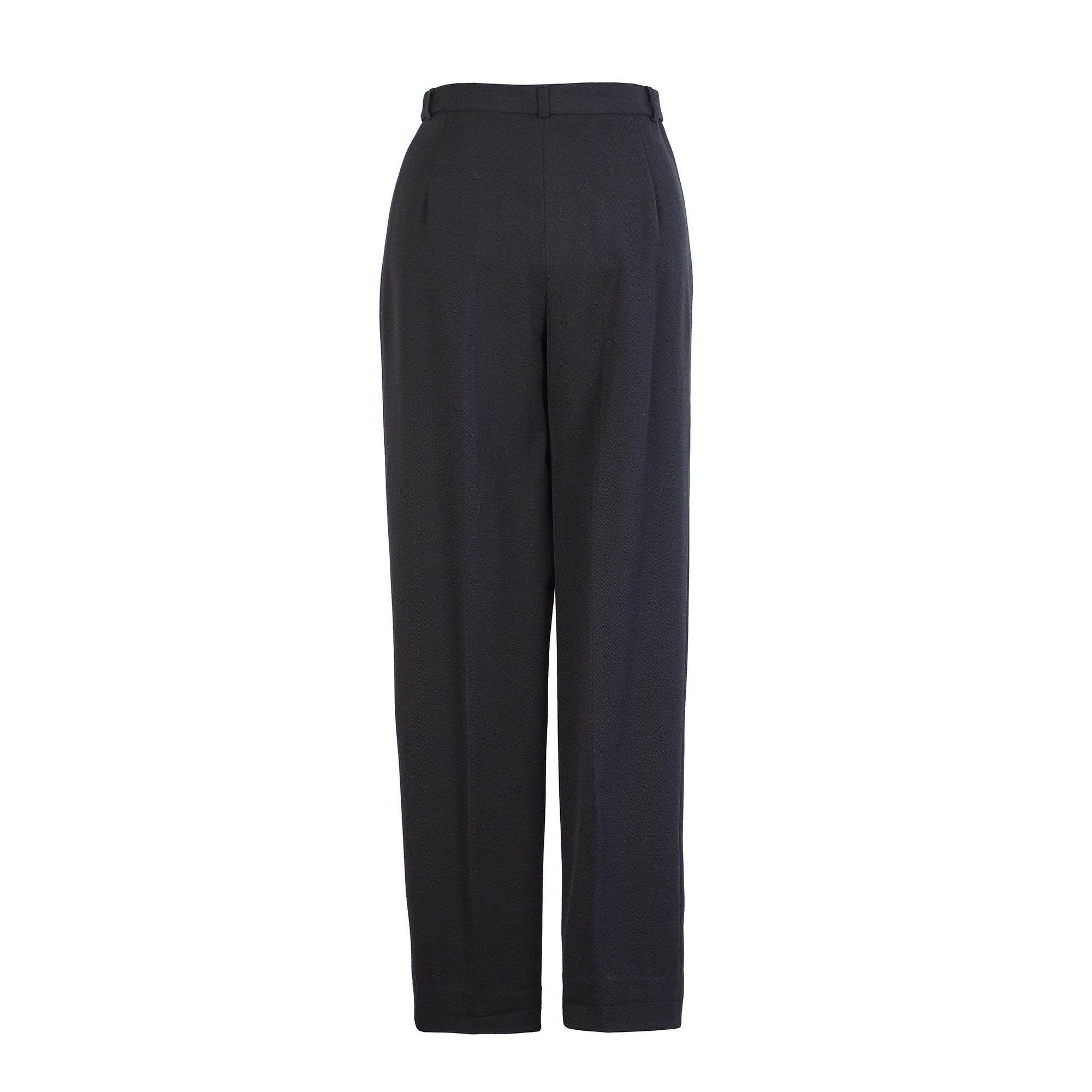 HIGH WAISTED WOOL PANTS