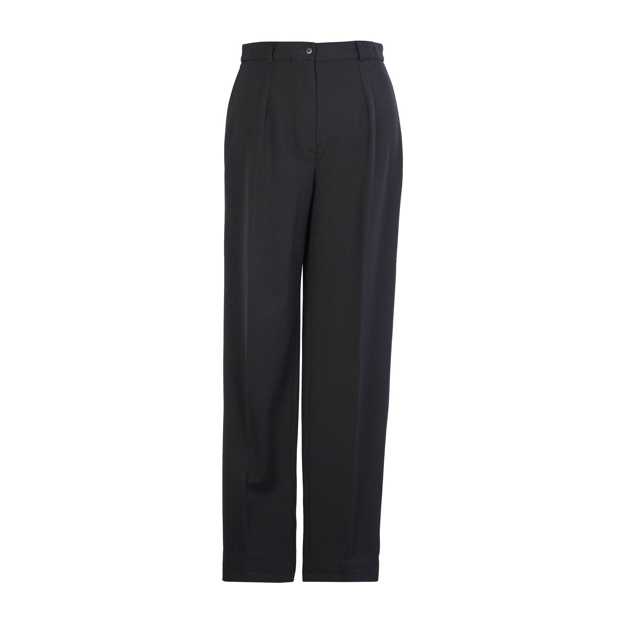 HIGH WAISTED WOOL PANTS