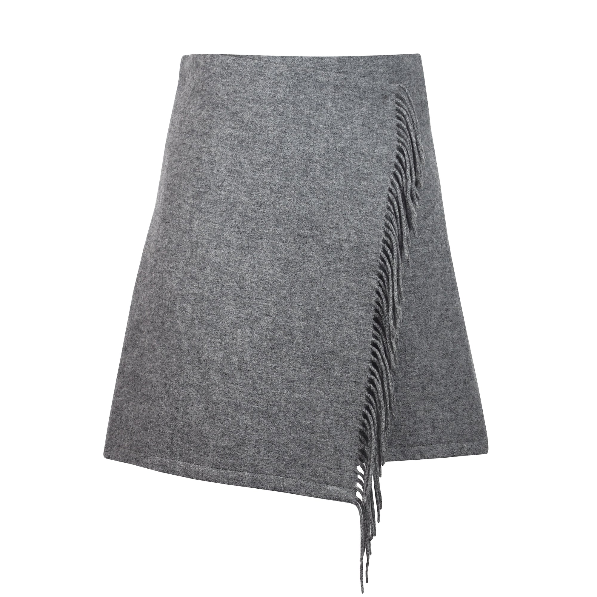 BLANKET MINI WRAP SKIRT
