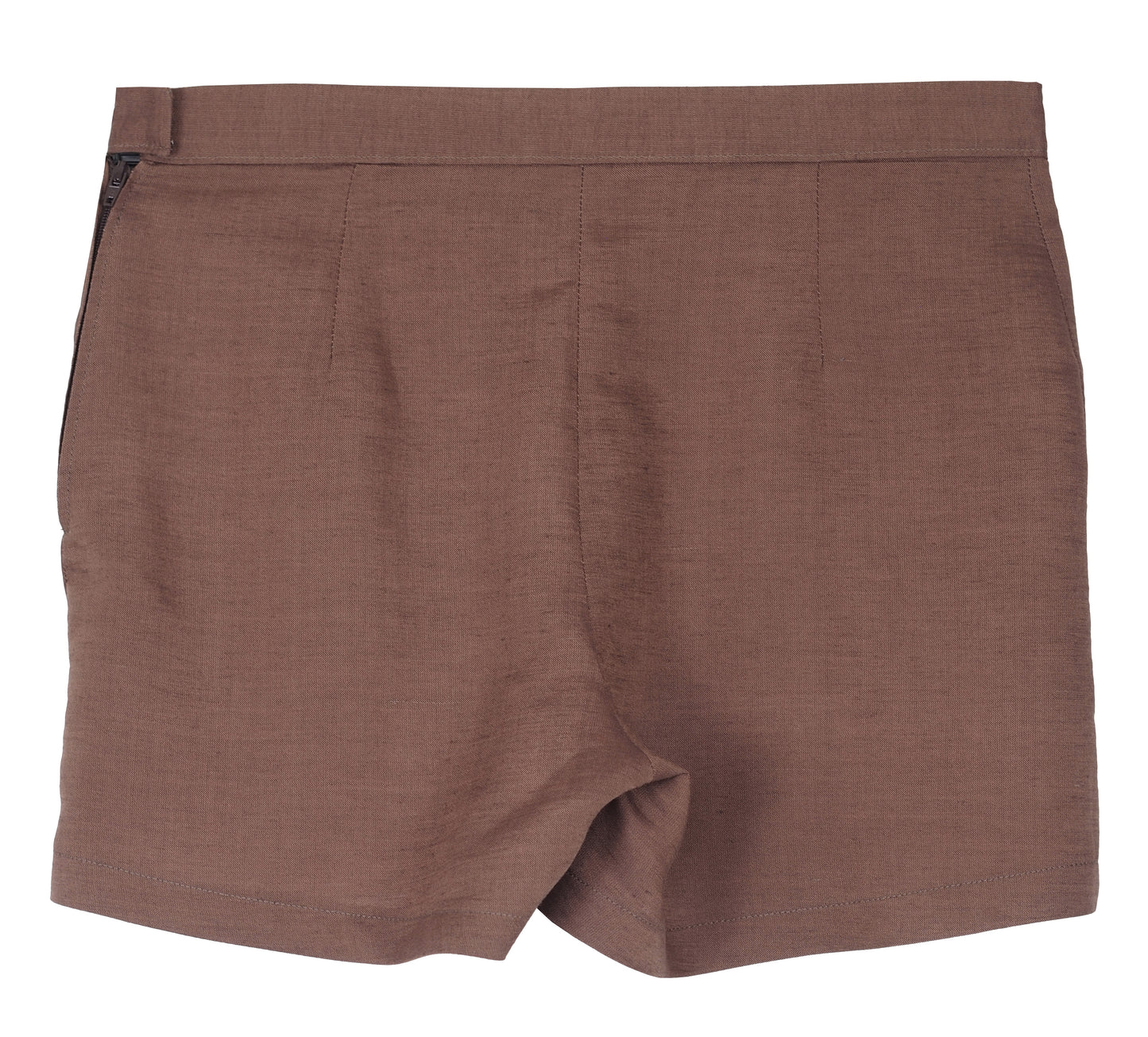 HIGH WAIST LINEN SHORTS