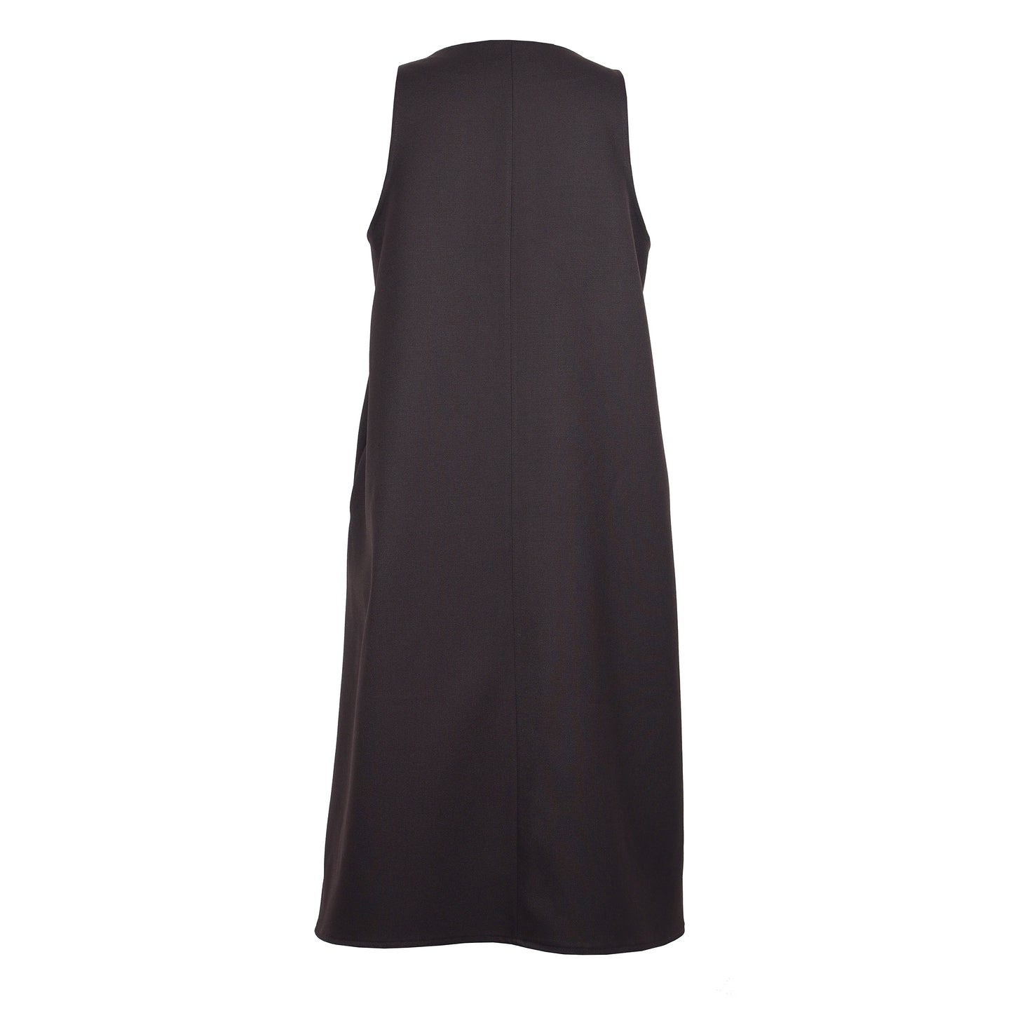 V-NECK A SHAPE MAXI SPENCER DRESS