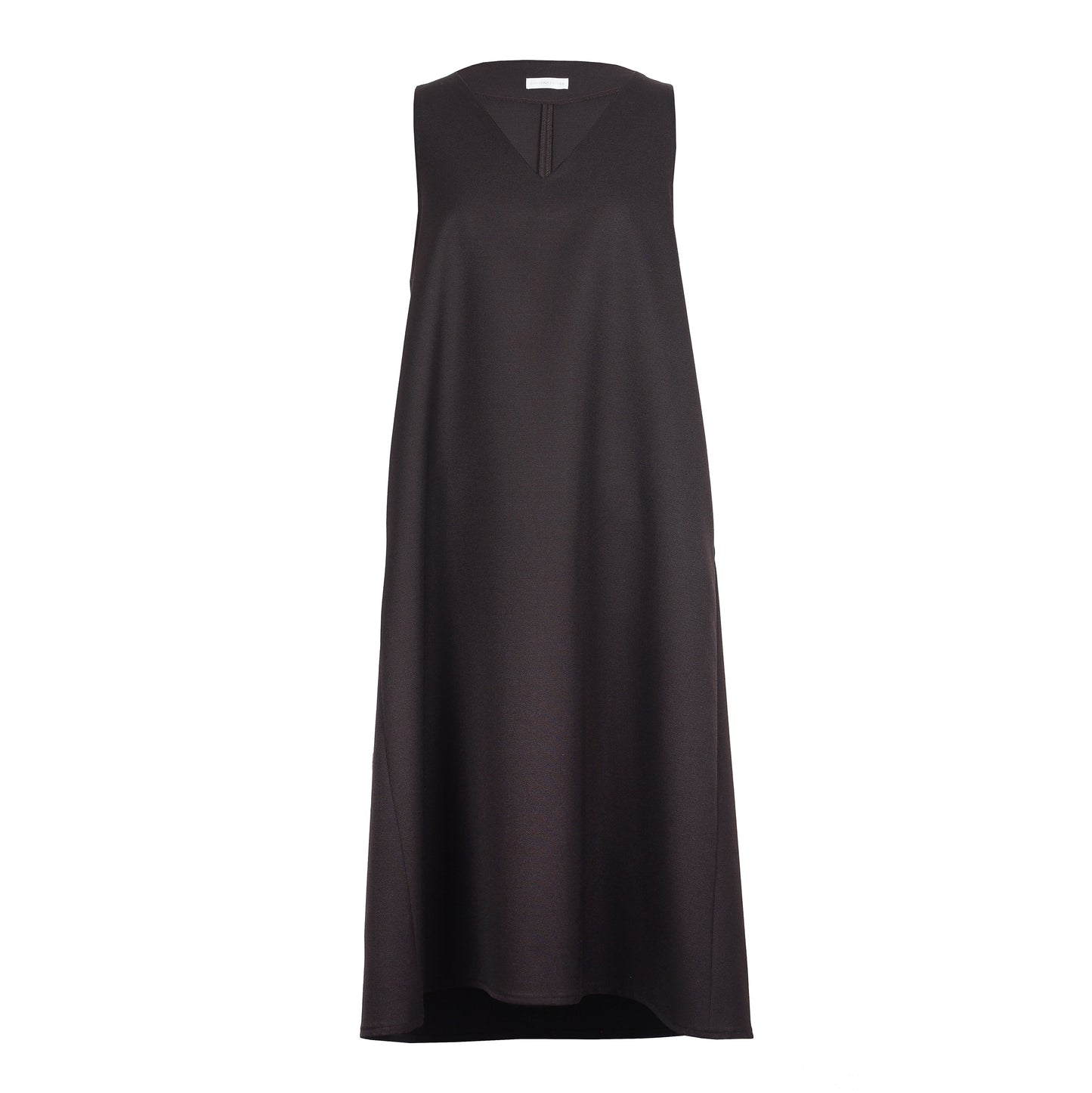 V-NECK A SHAPE MAXI SPENCER DRESS