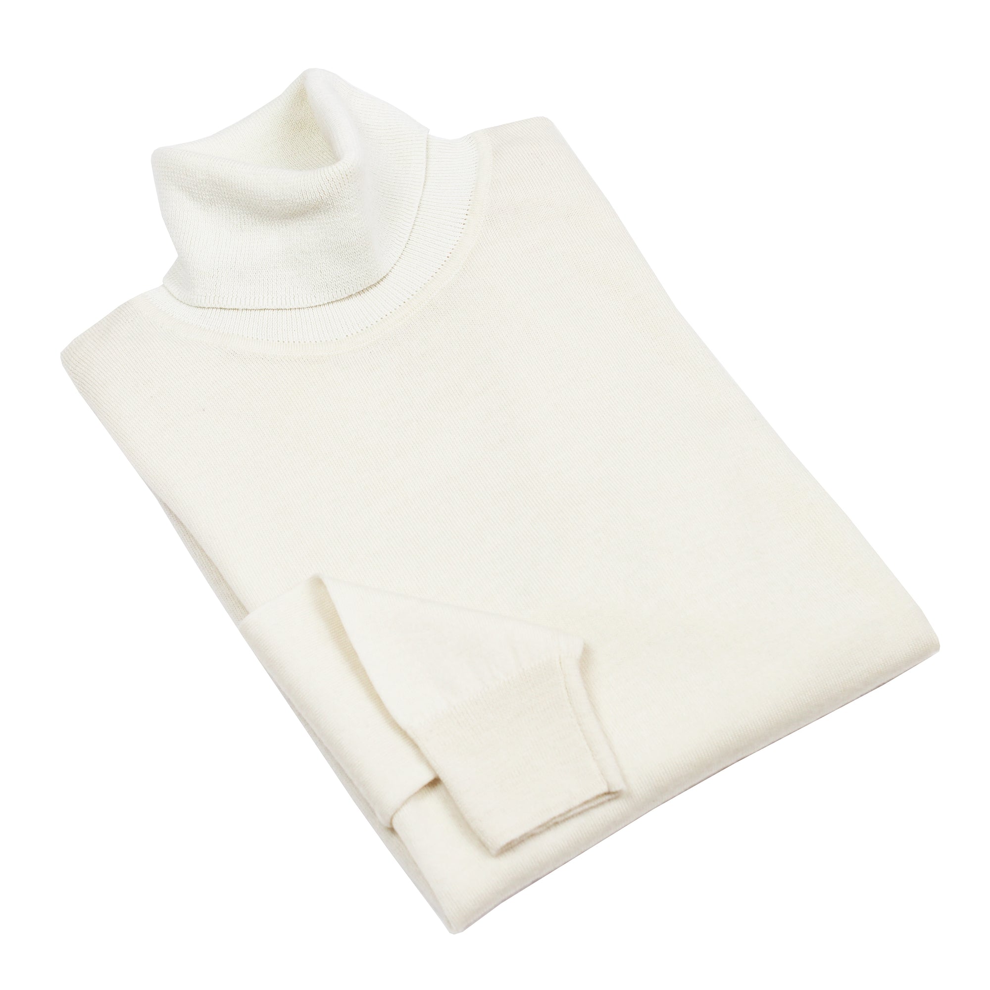 IVORY TURTLENECK SWEATER