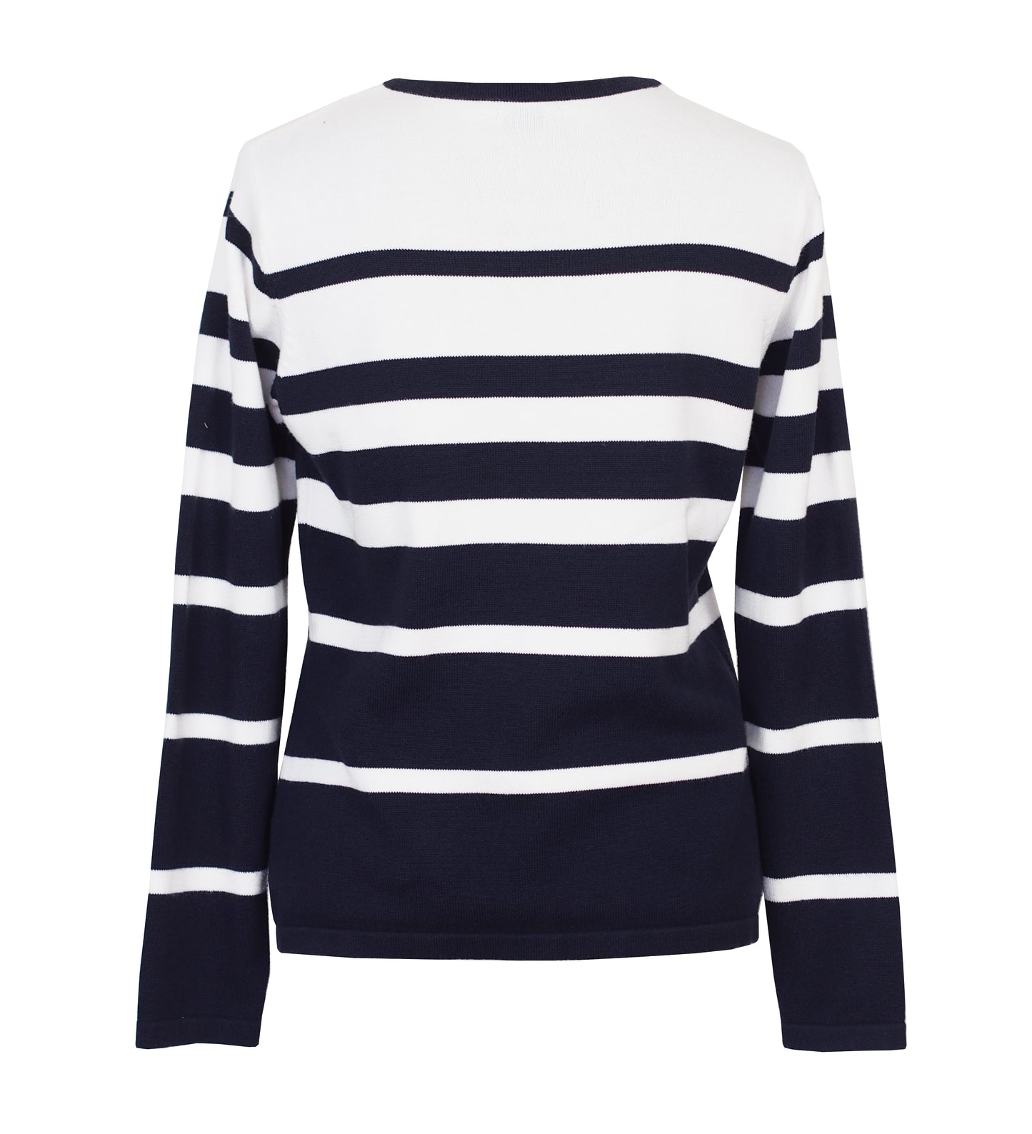 STRIPED COTTON SWEATER