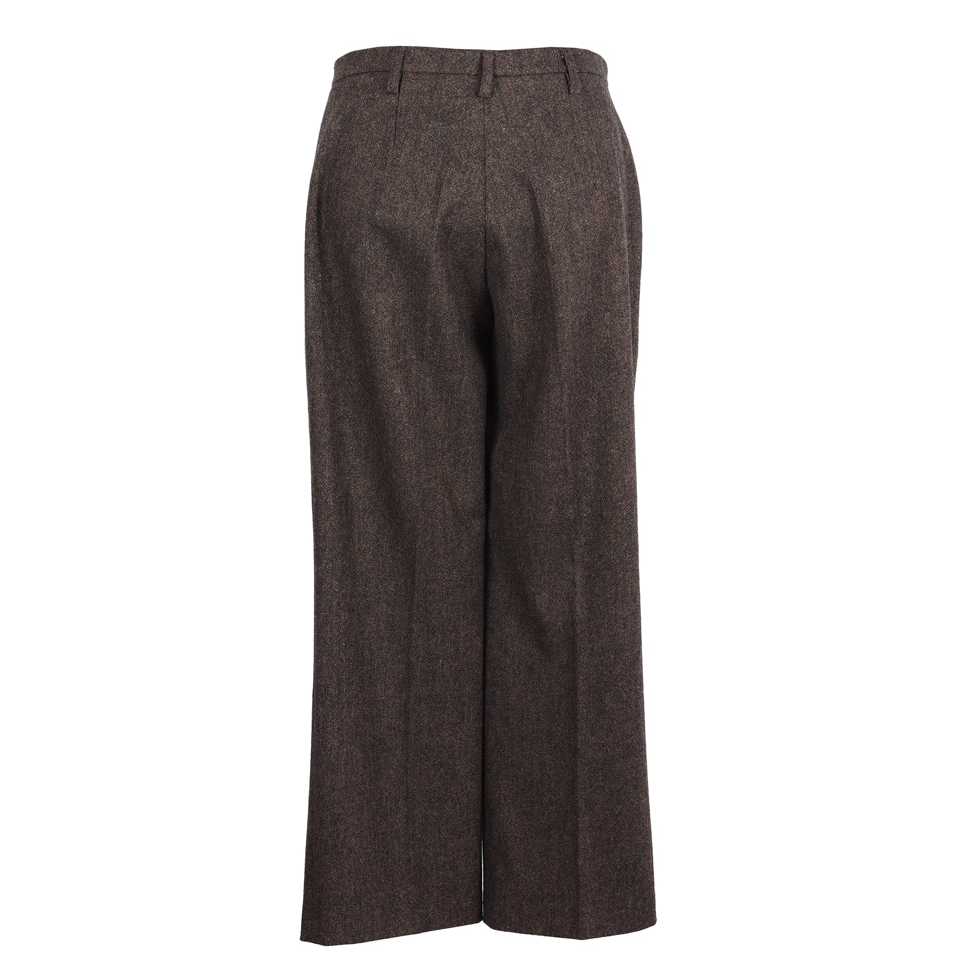 SAND BROWN WOOL PANTS