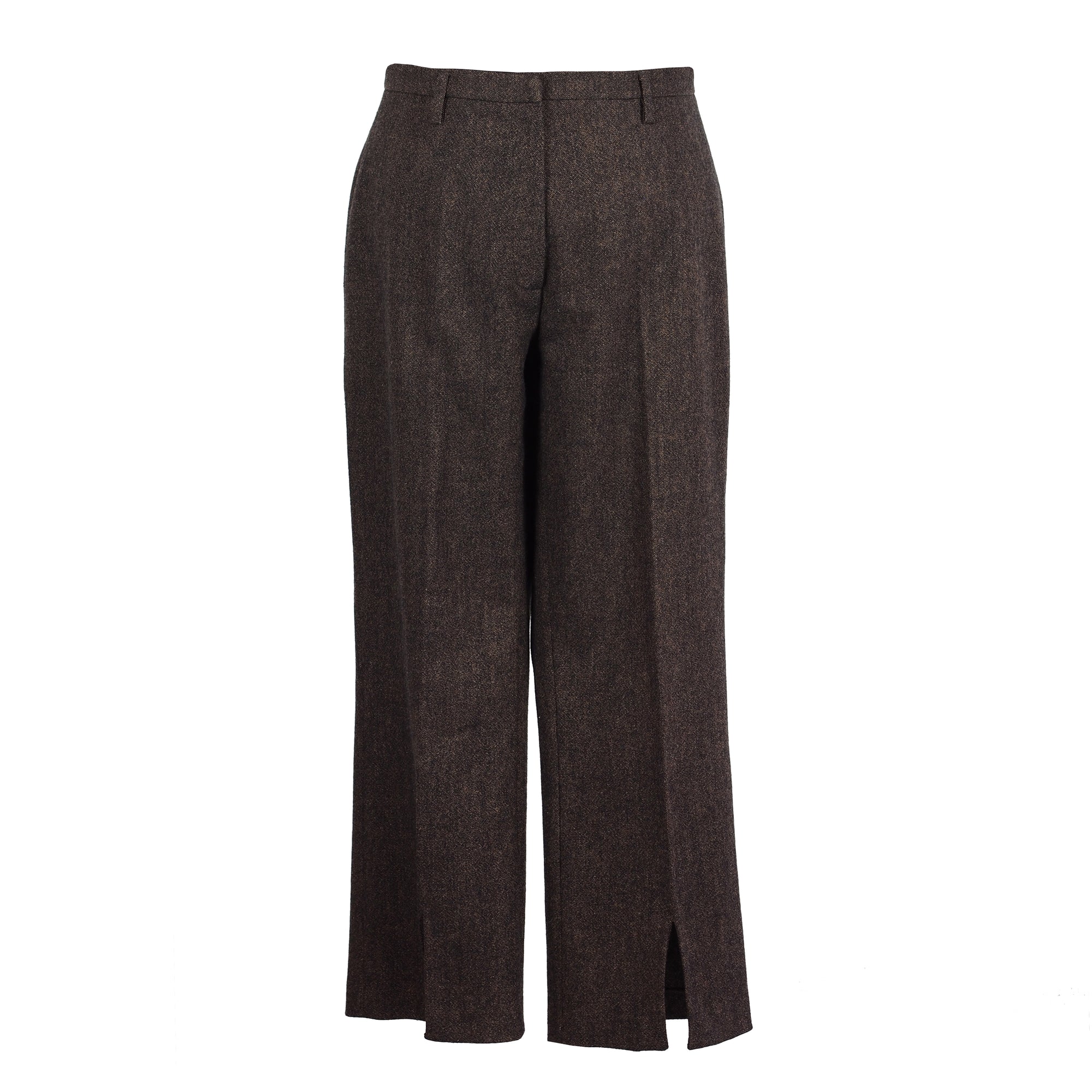 SAND BROWN WOOL PANTS