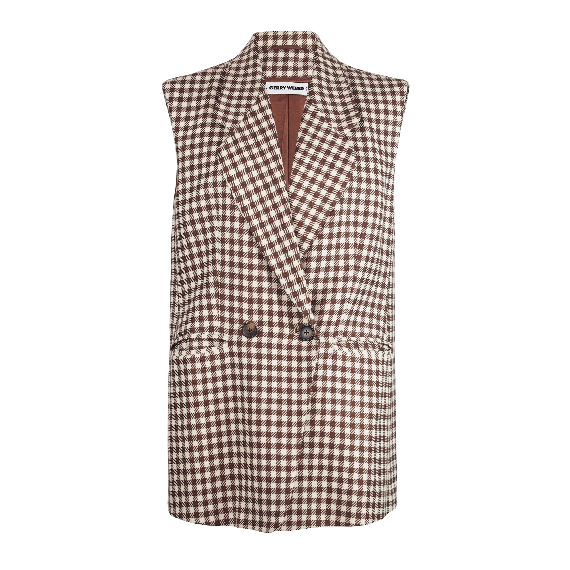 UPCYCLED TWEED WAISTCOAT