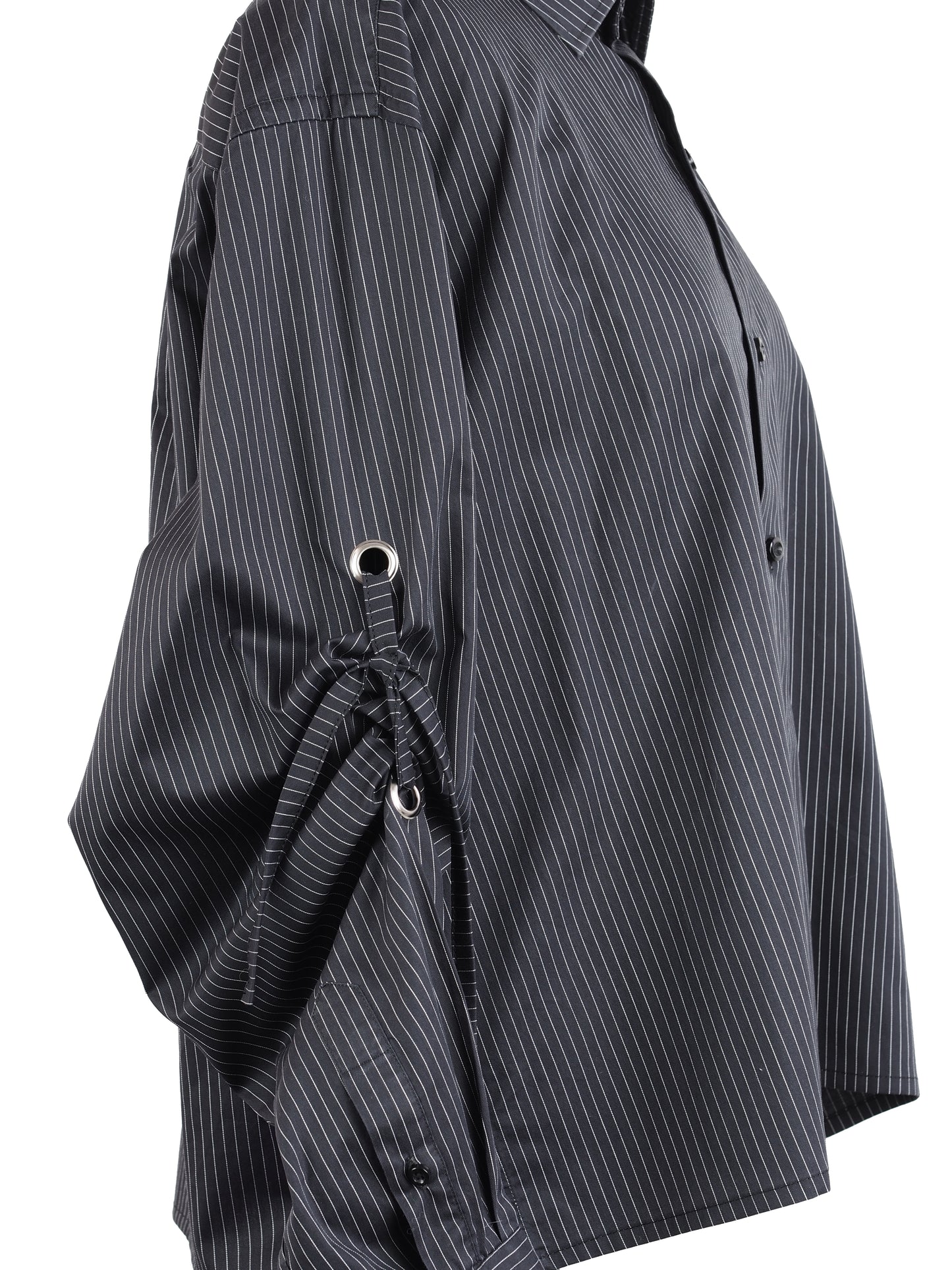 UPCYCLED PINSTRIPE MENS SHIRT