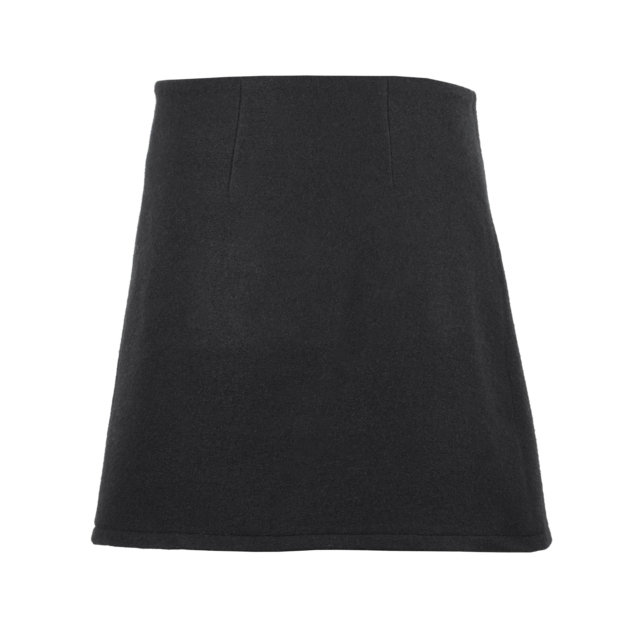 BLANKET MINI WRAP SKIRT