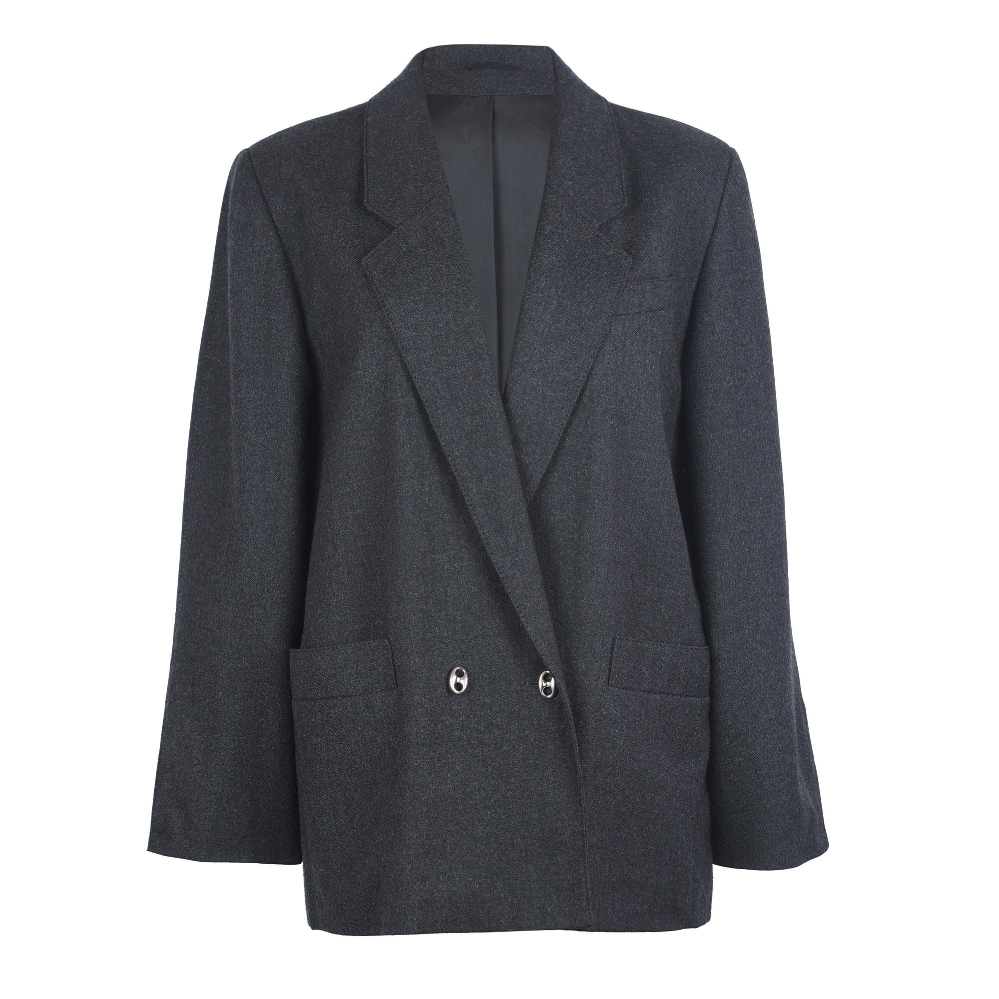 DOUBLE BREASTED WOOL BLAZER