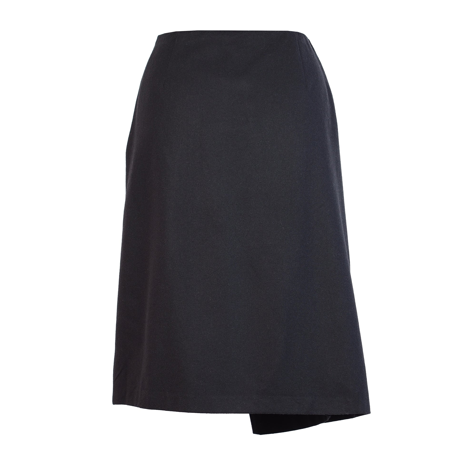 WOOL WRAP SKIRT
