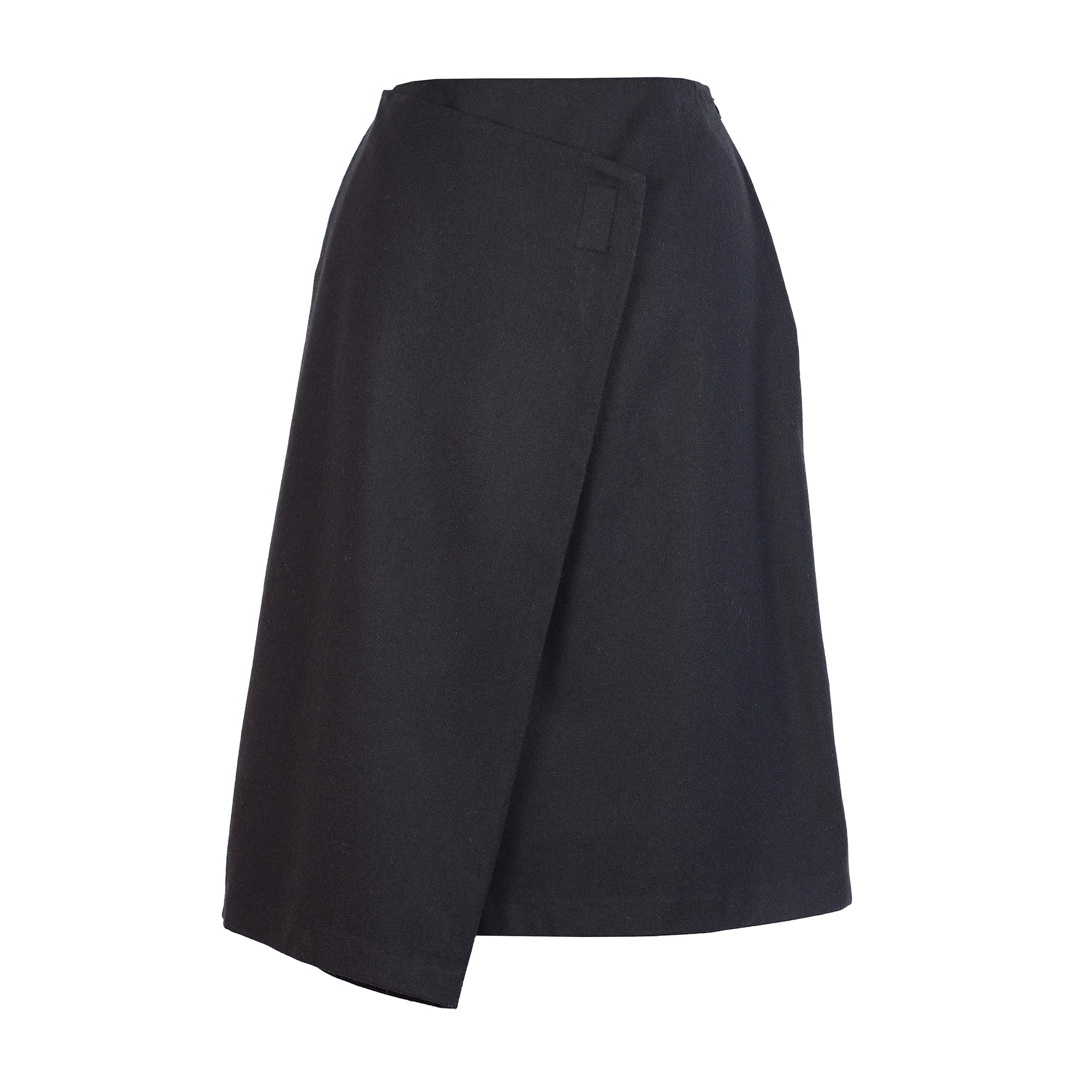 WOOL WRAP SKIRT