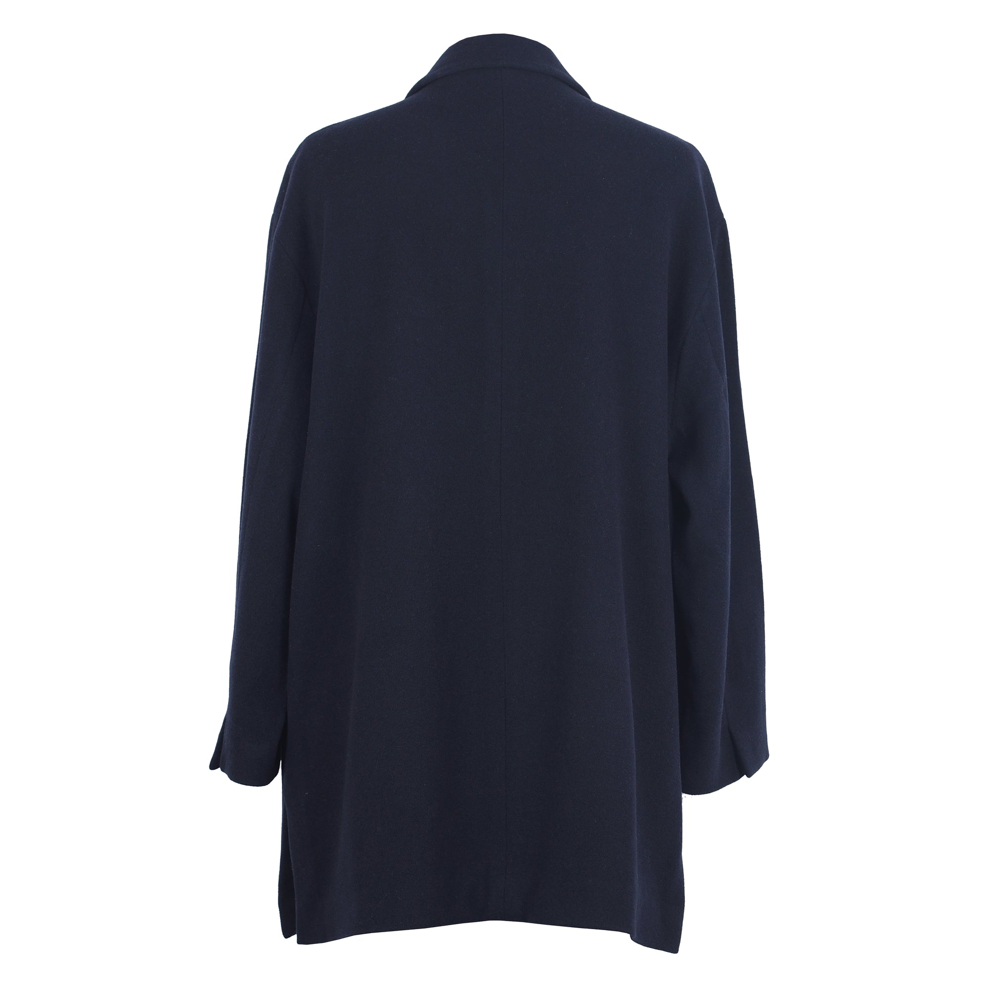 NAVY BLUE WOOL BLAZER