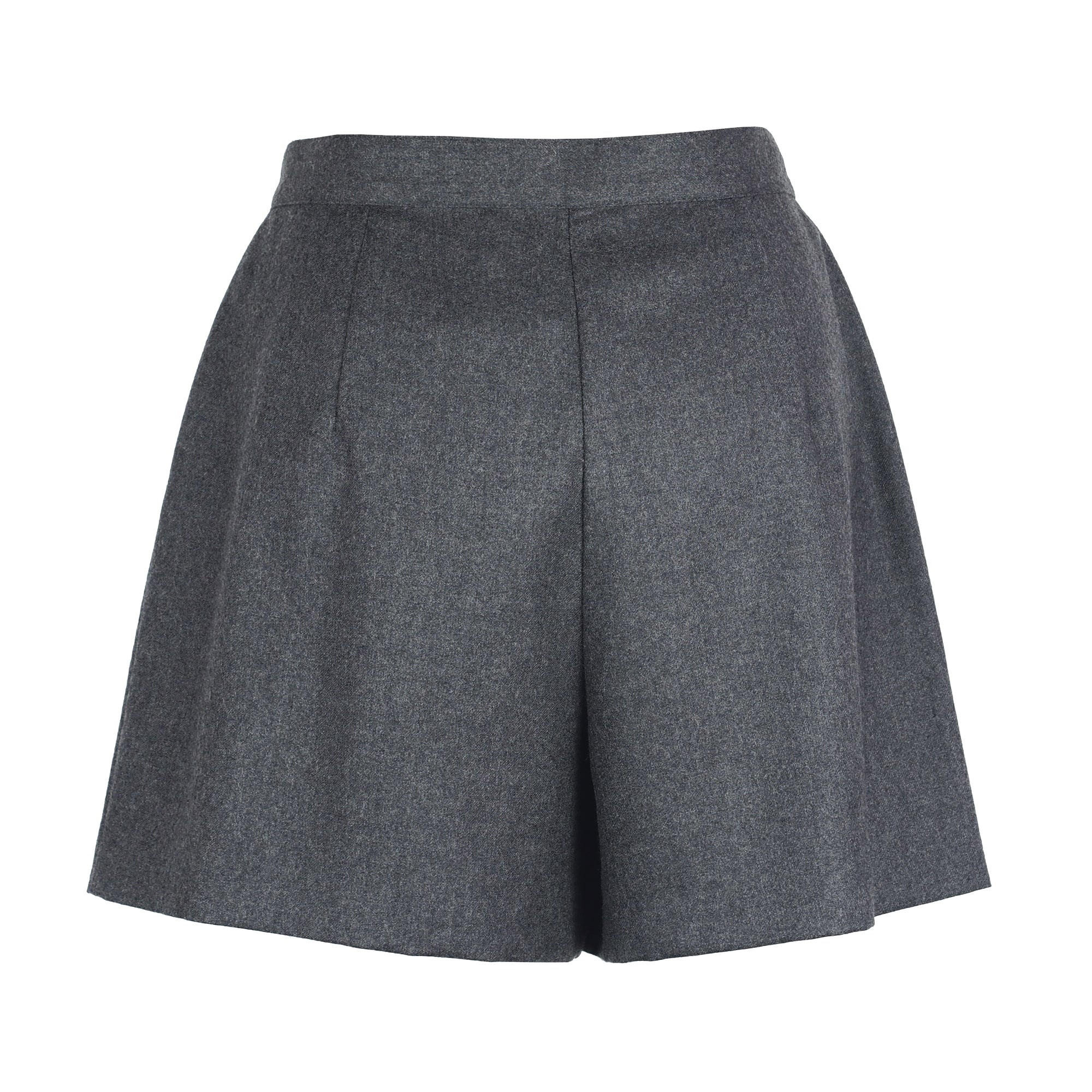WRAP WOOL SKORT