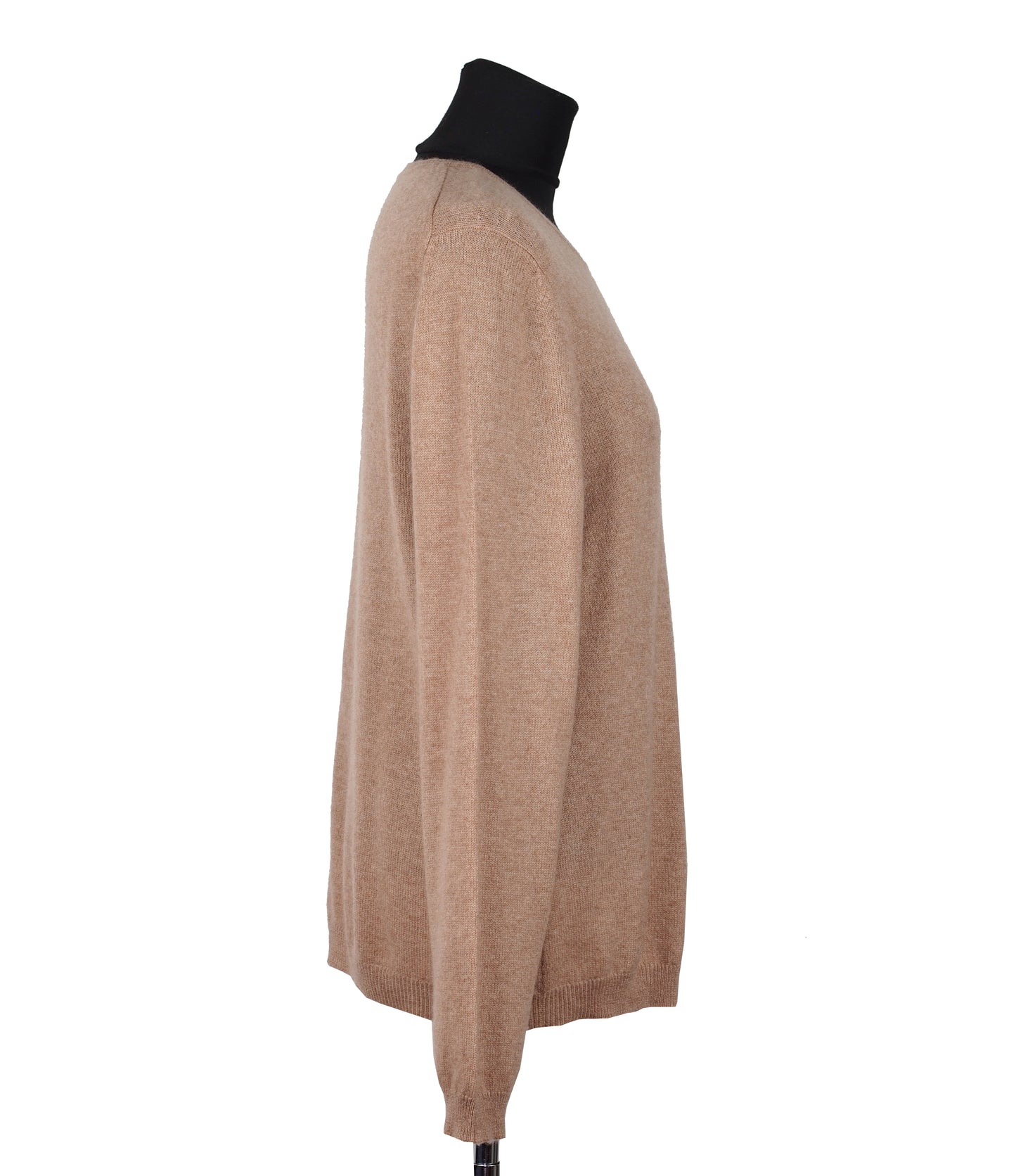 CAMEL CASHMERE SWEATER