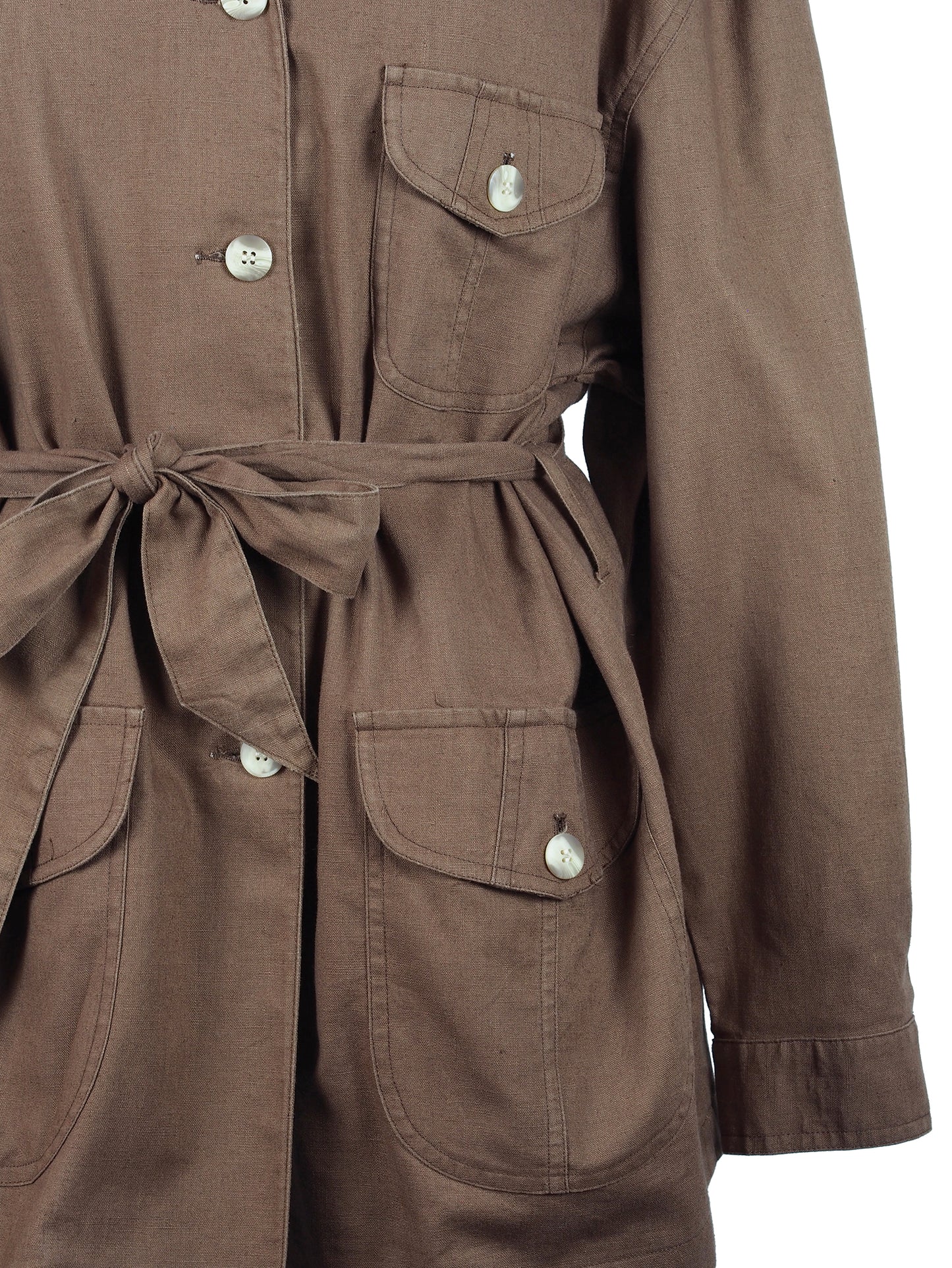 BELTED CARGO SHIRT