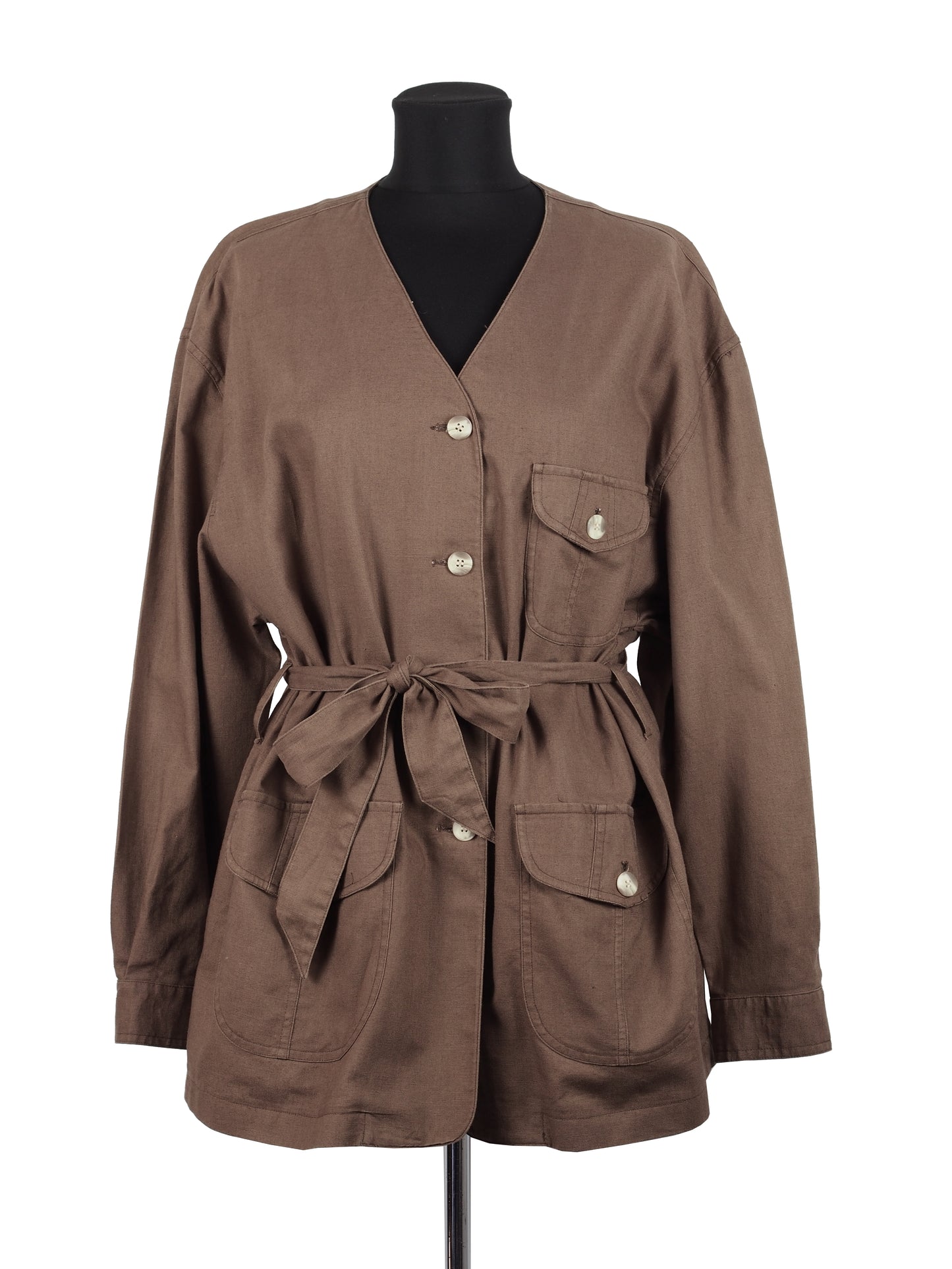 BELTED CARGO SHIRT