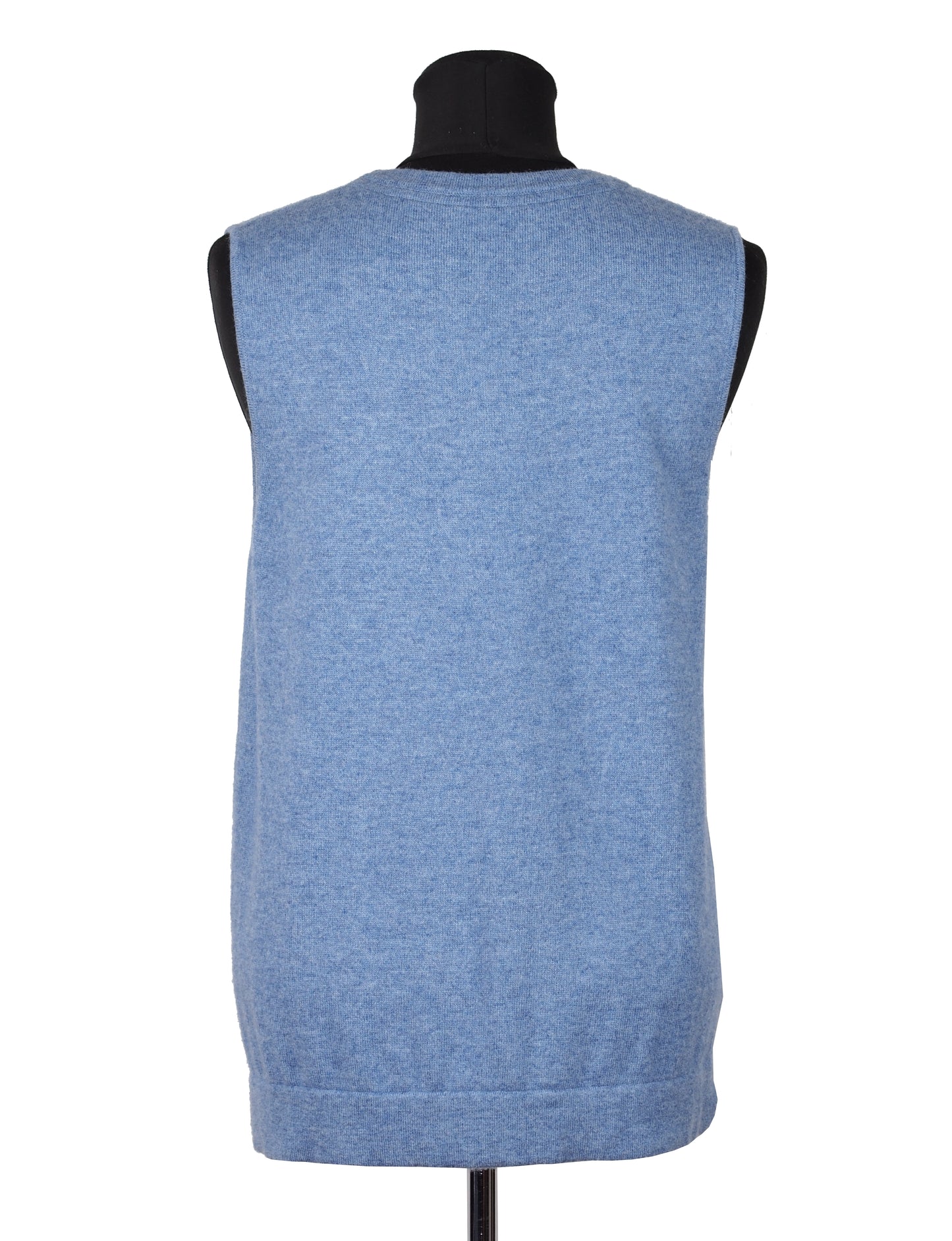 CASHMERE SLIPOVER VEST