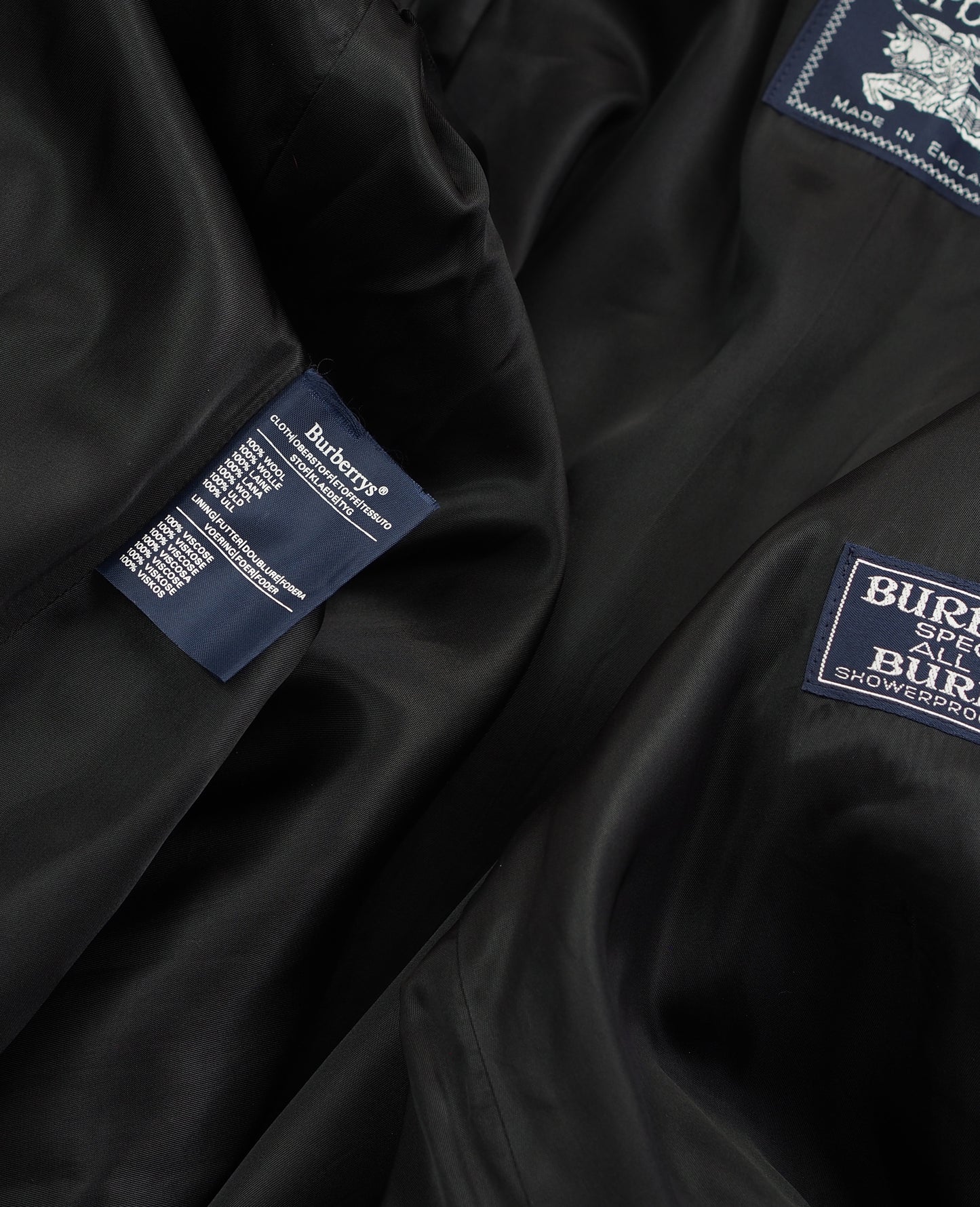 BURBERRY WOOL TRENCH COAT
