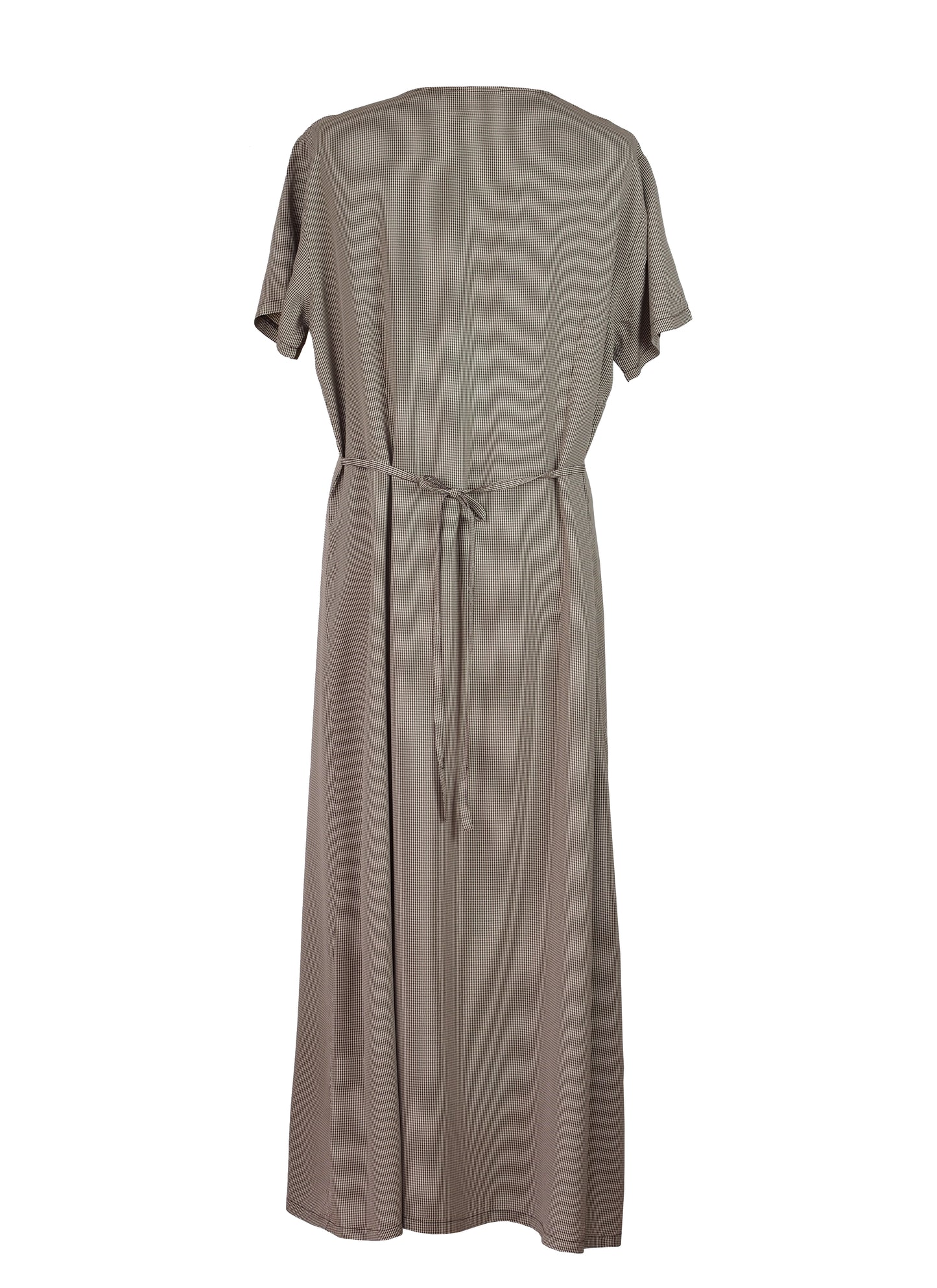 BELTED MAXI DRESS