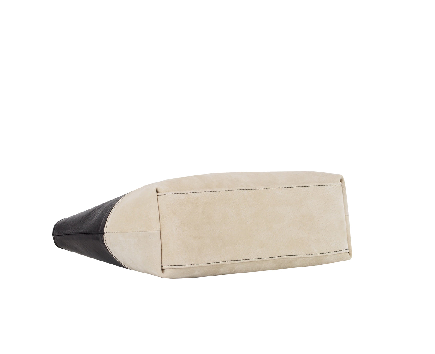 HANDBAG WITH ROUND HANDLES