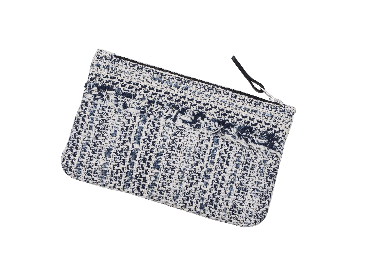 BOUCLÉ TWEED CLUTCH