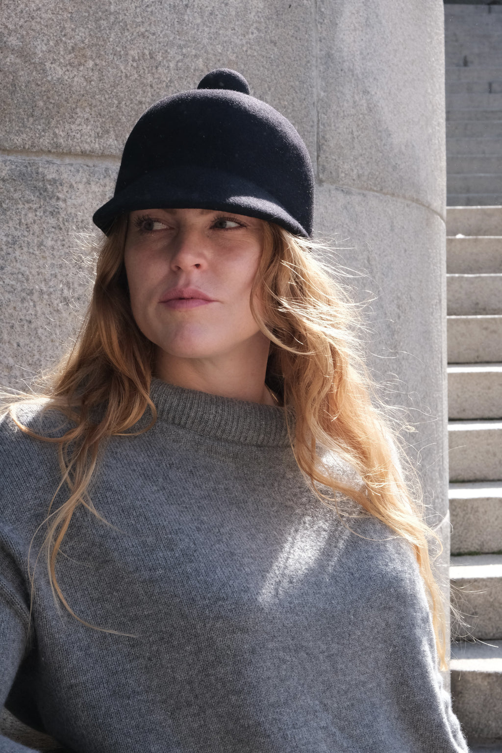 WOOL JOCKEY HAT