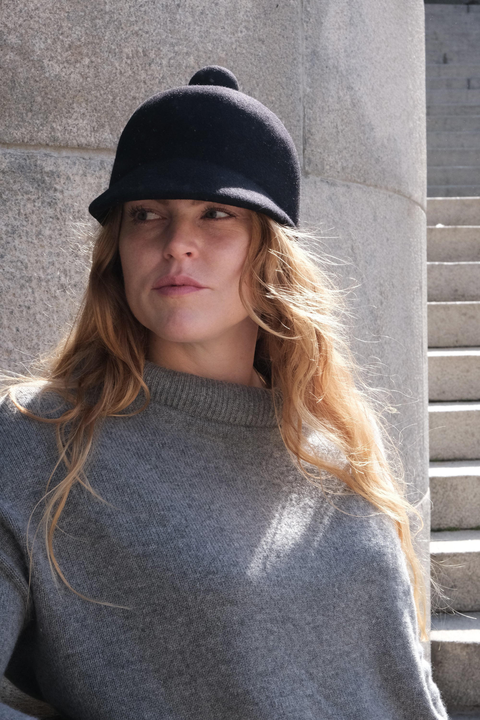 WOOL JOCKEY HAT