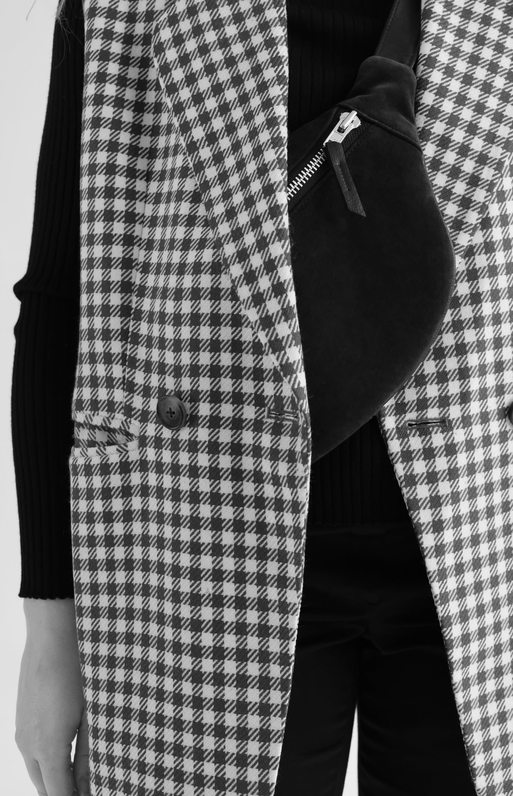 UPCYCLED TWEED WAISTCOAT