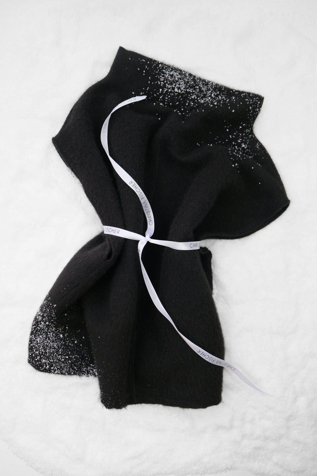 HIGH NECK WOOL ALPACA VEST