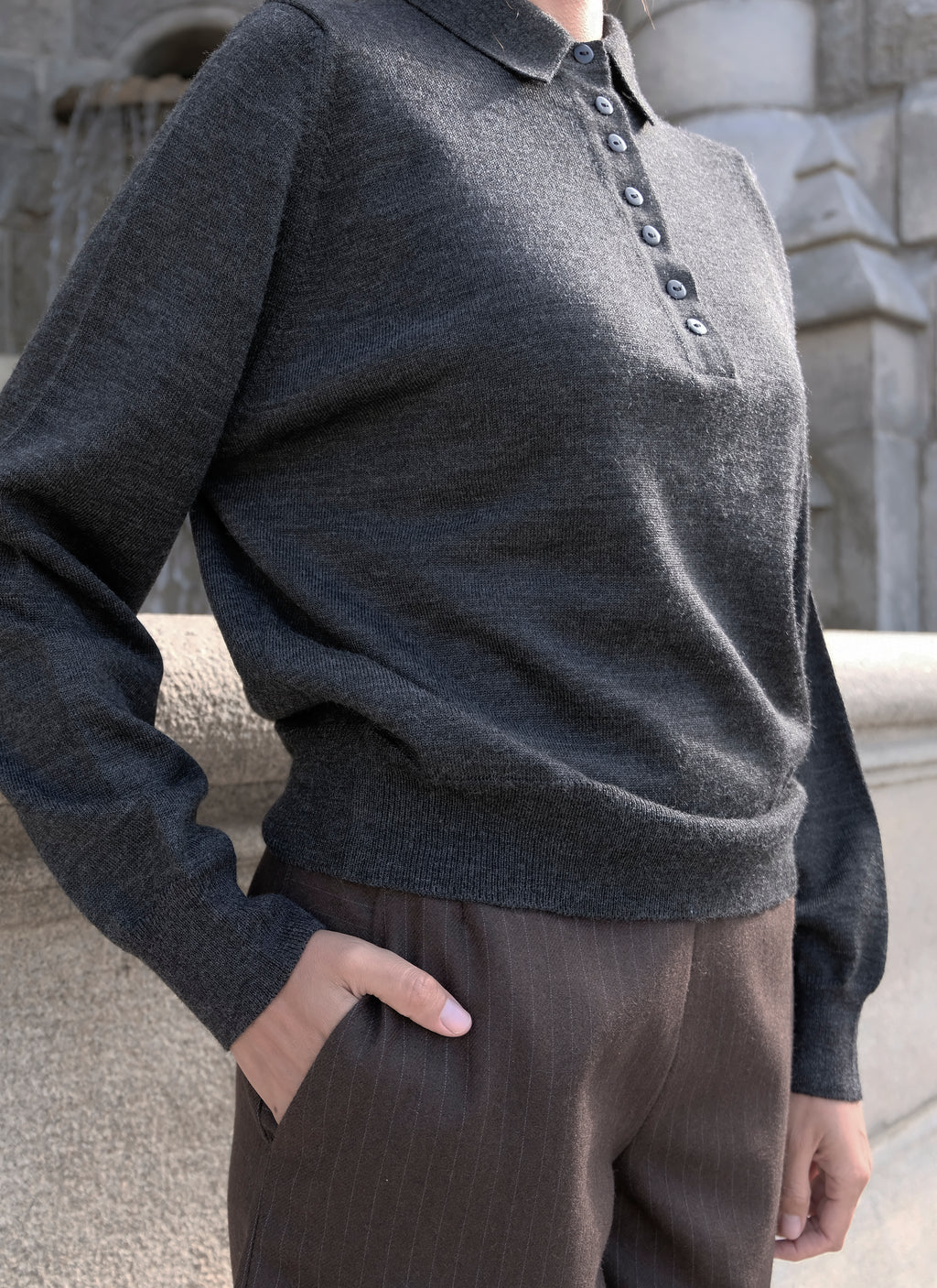 POLO WOOL SWEATER