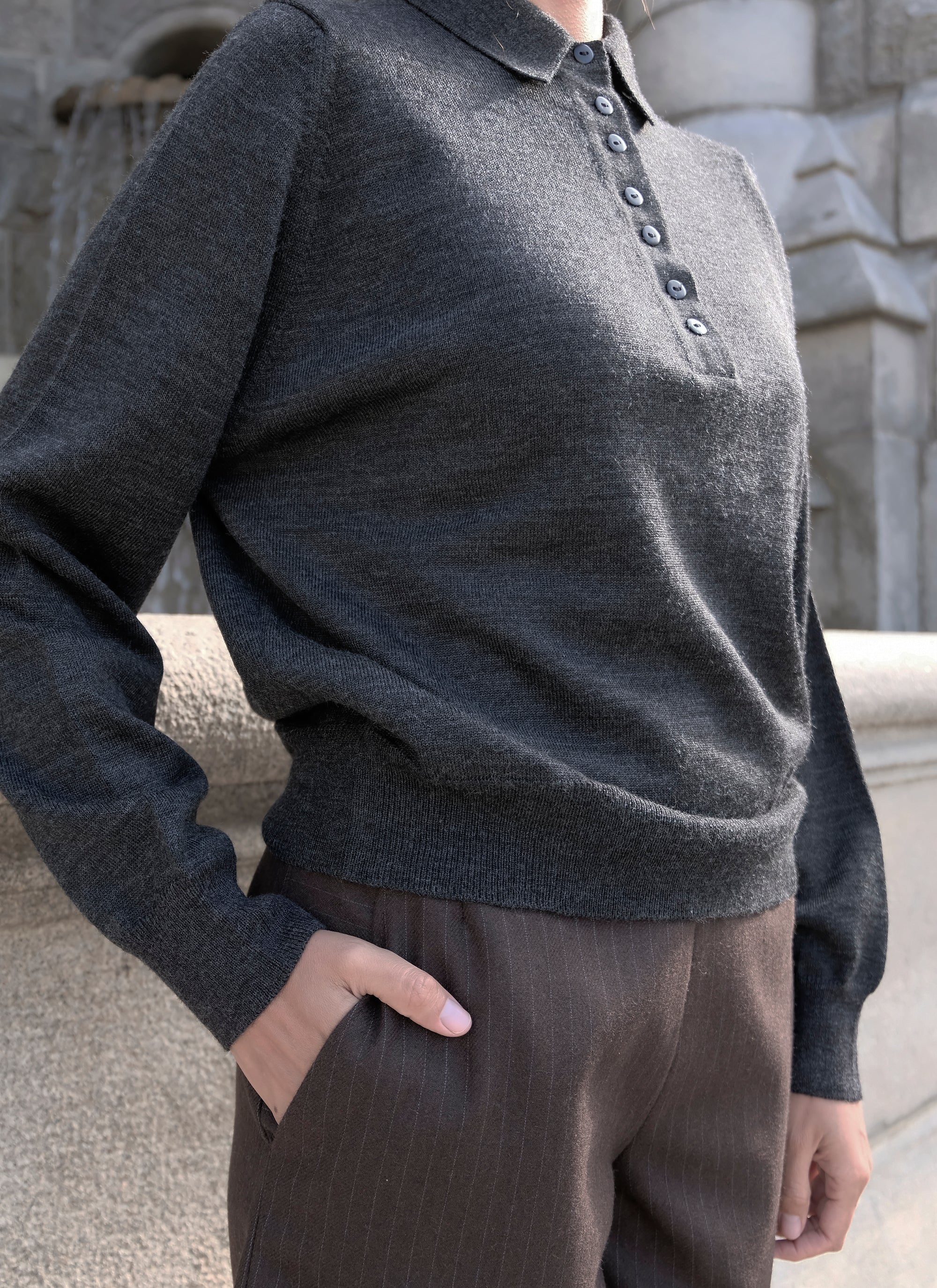 POLO WOOL SWEATER