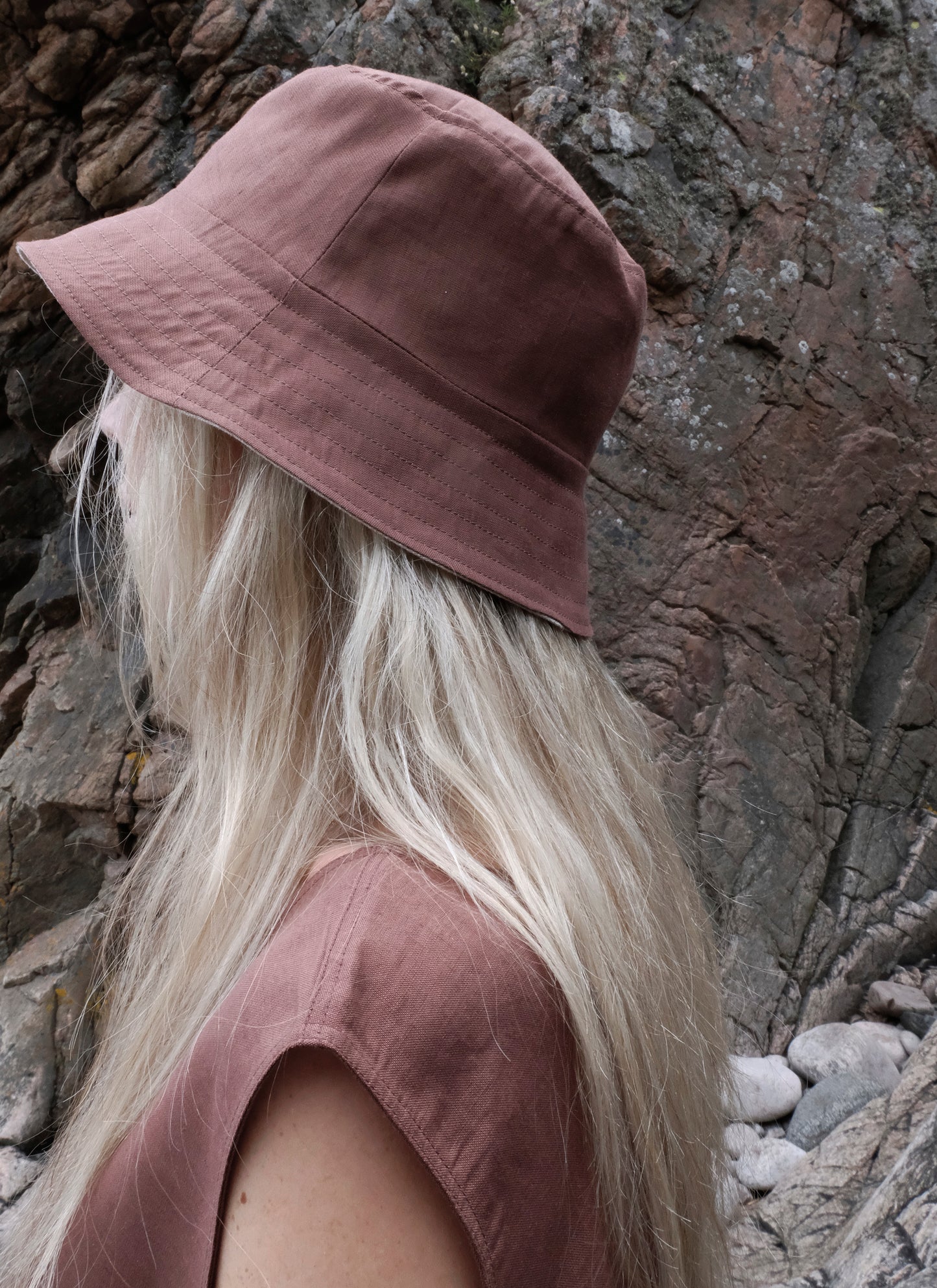 LINEN BUCKET HAT