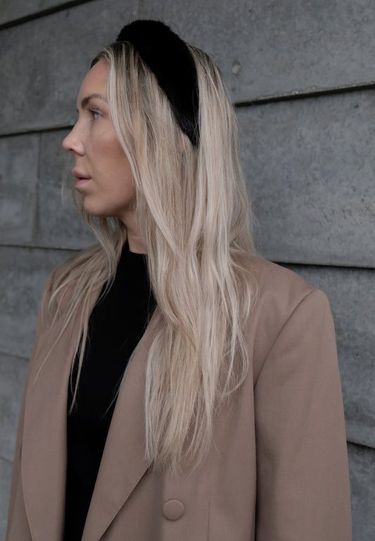 MINK FUR HEADBAND