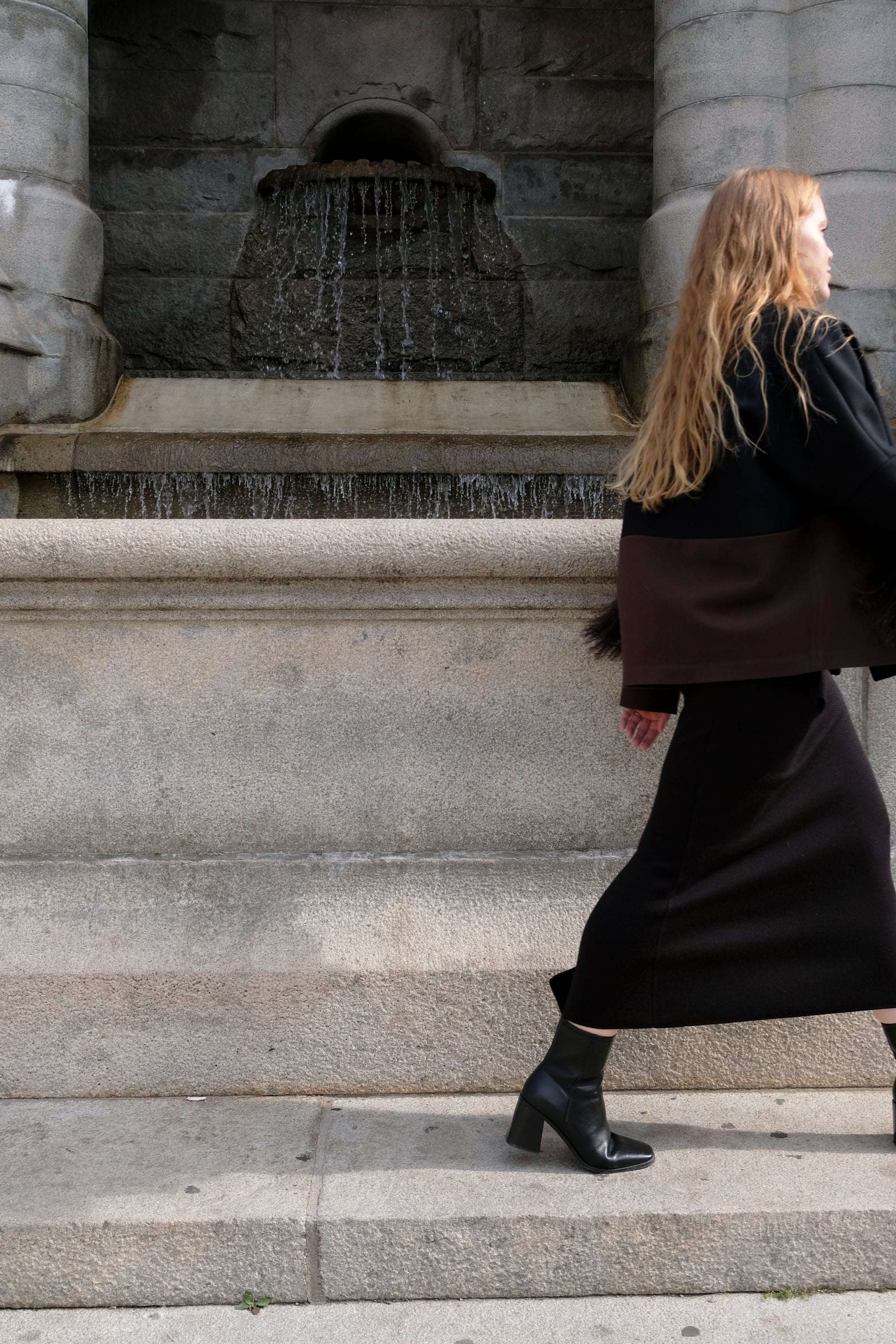 MAXI WOOL SKIRT