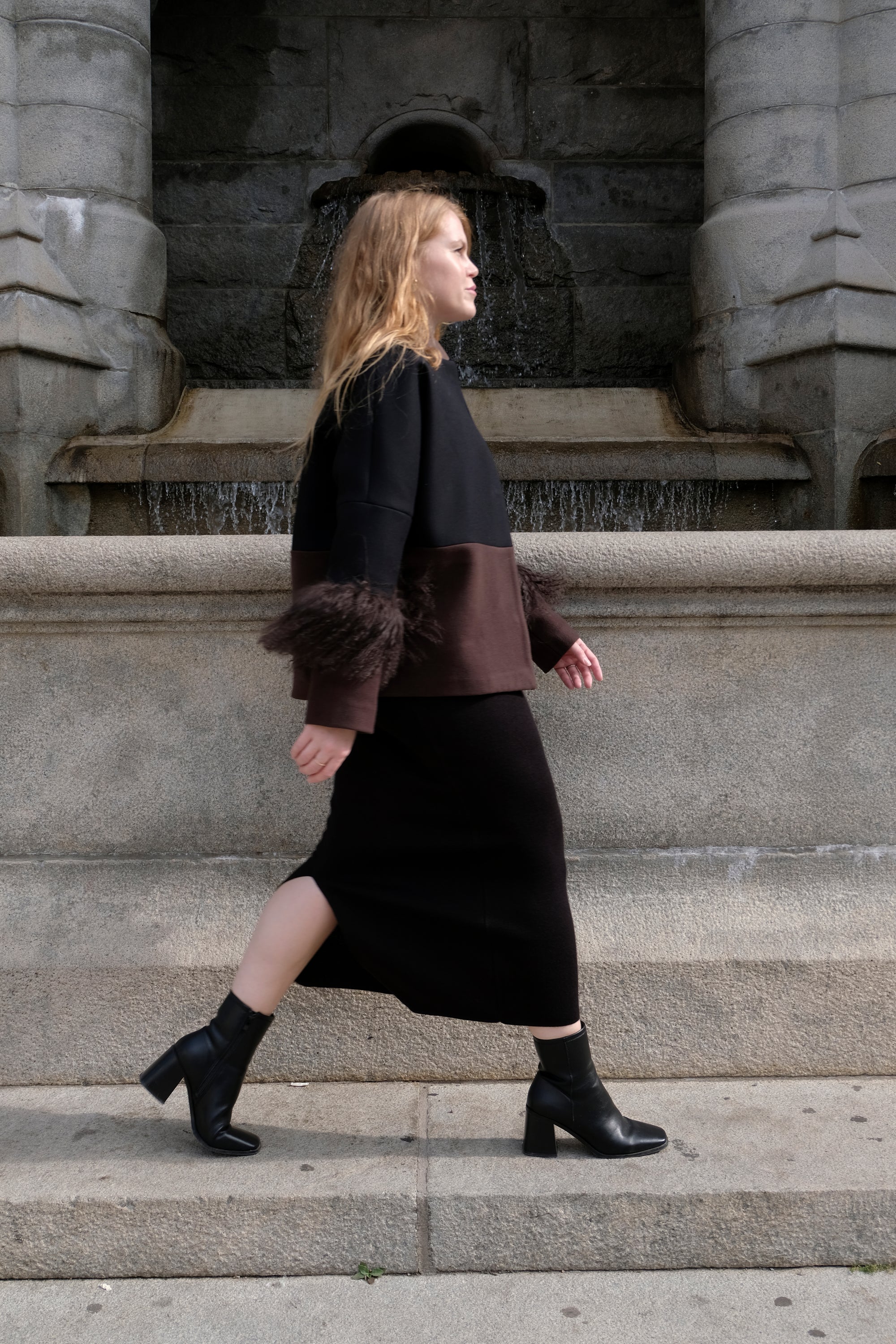 MAXI WOOL SKIRT
