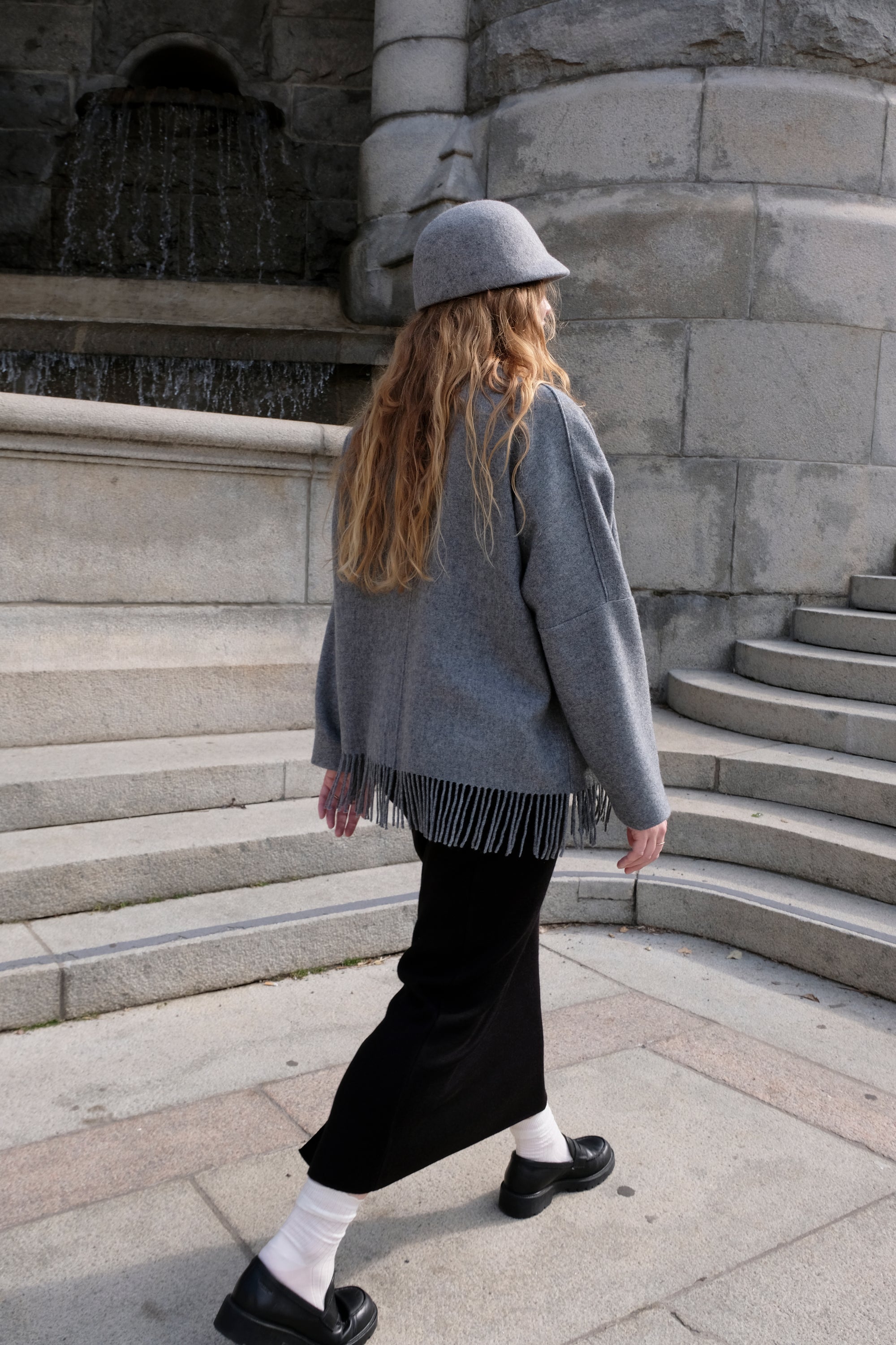 UPCYCLED FRINGE JACKET