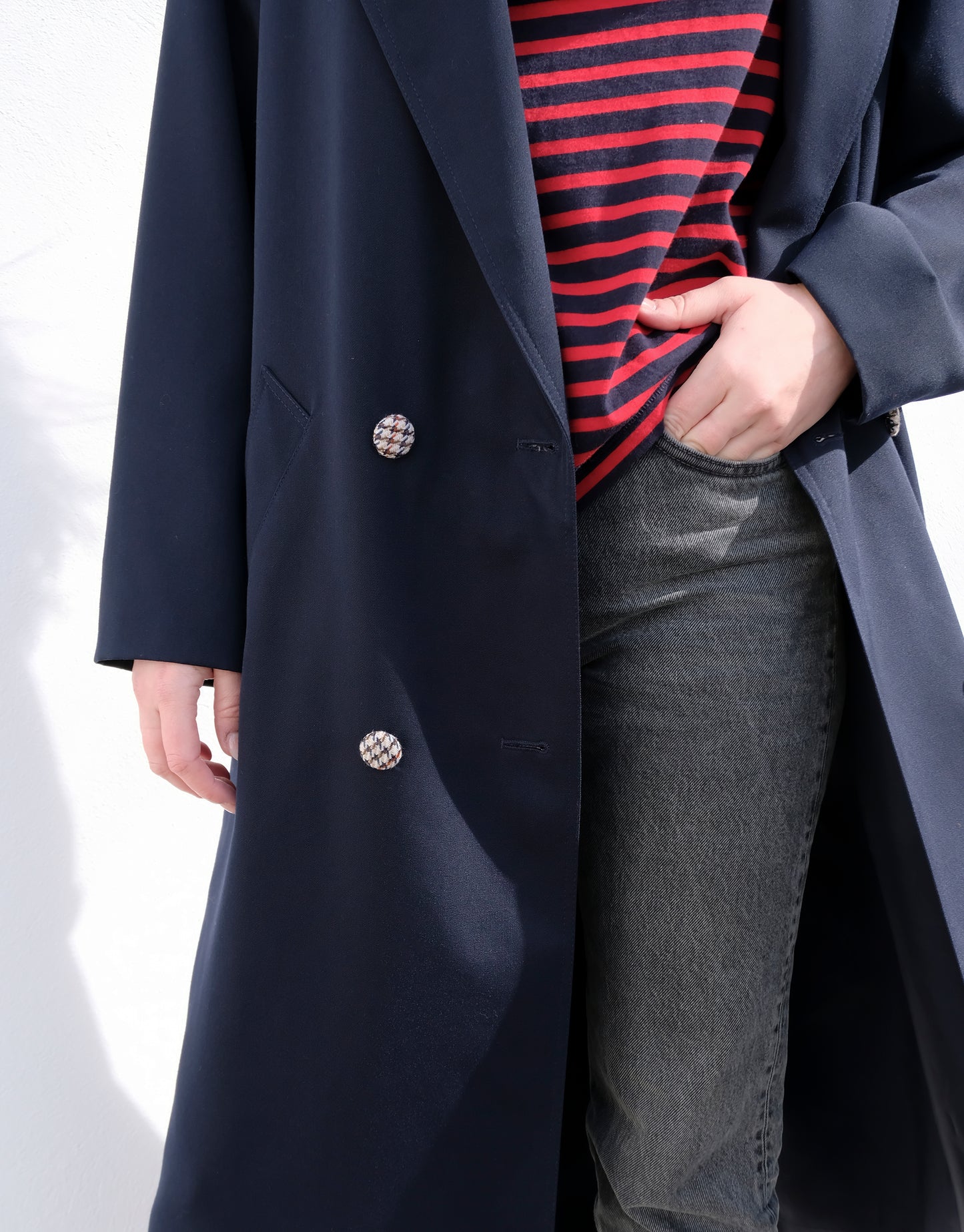 DOUBLE BREASTED TRENCH COAT