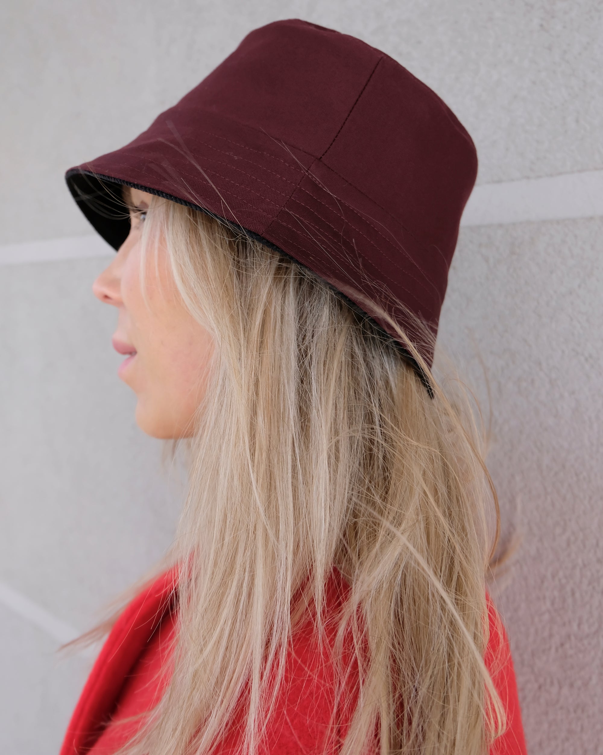 UPCYCLED WOOL BUCKET HAT