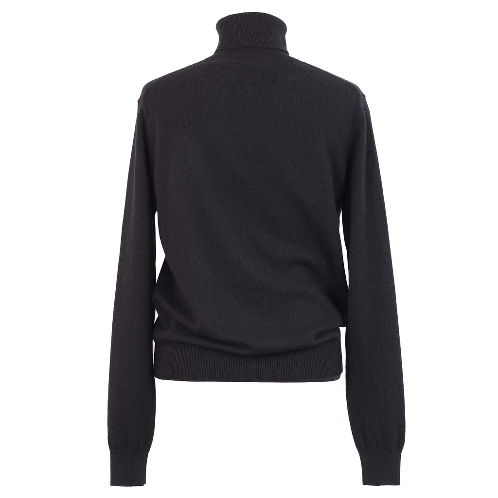 CASHMERE / SILK TURTLENECK SWEATER