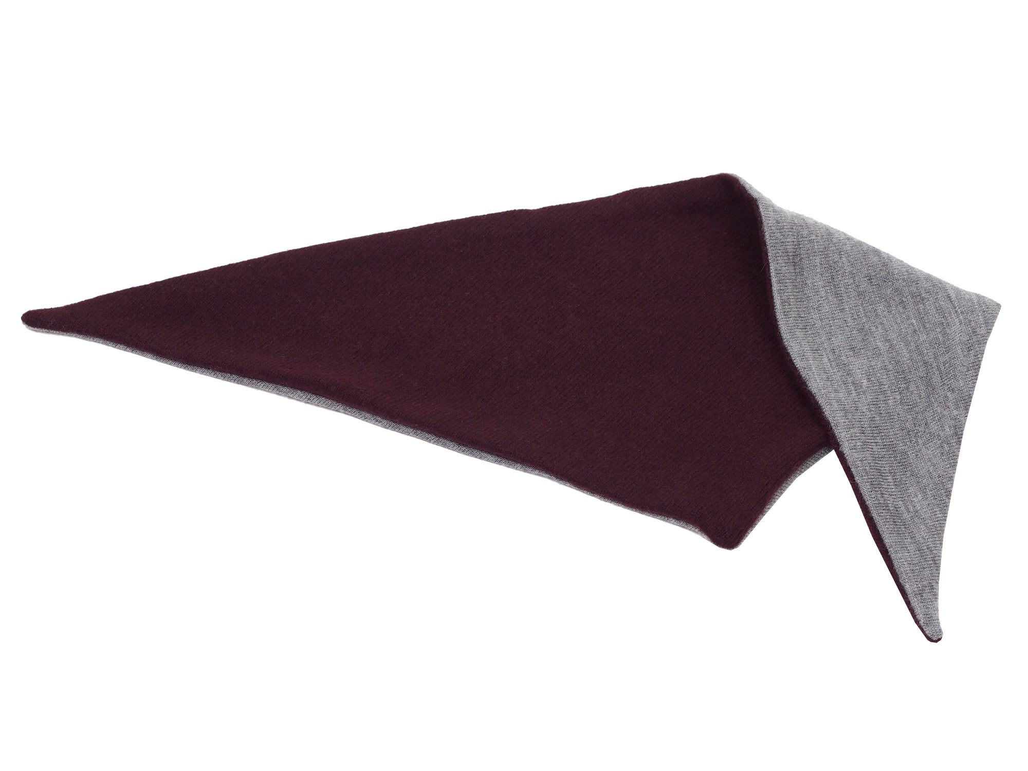 WOOL TRIANGLE BANDANA SCARF