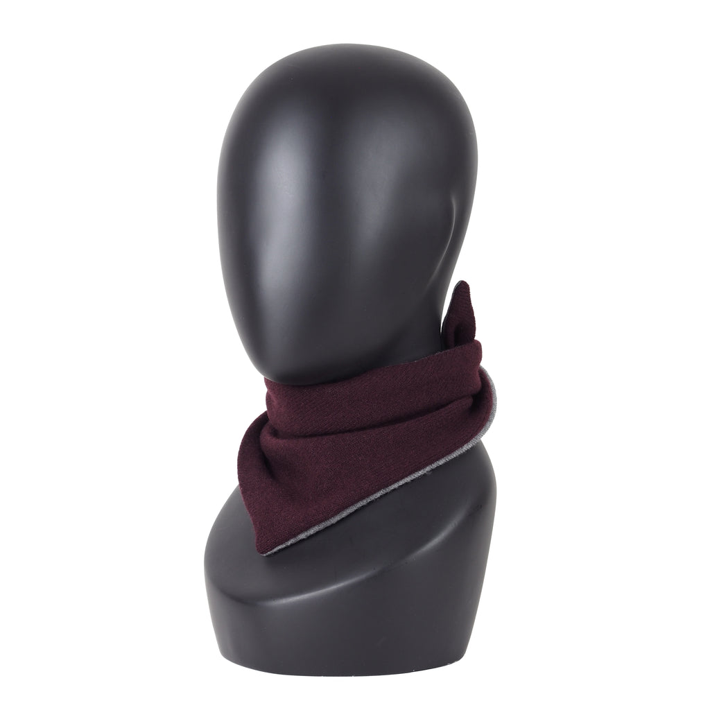 WOOL TRIANGLE BANDANA SCARF