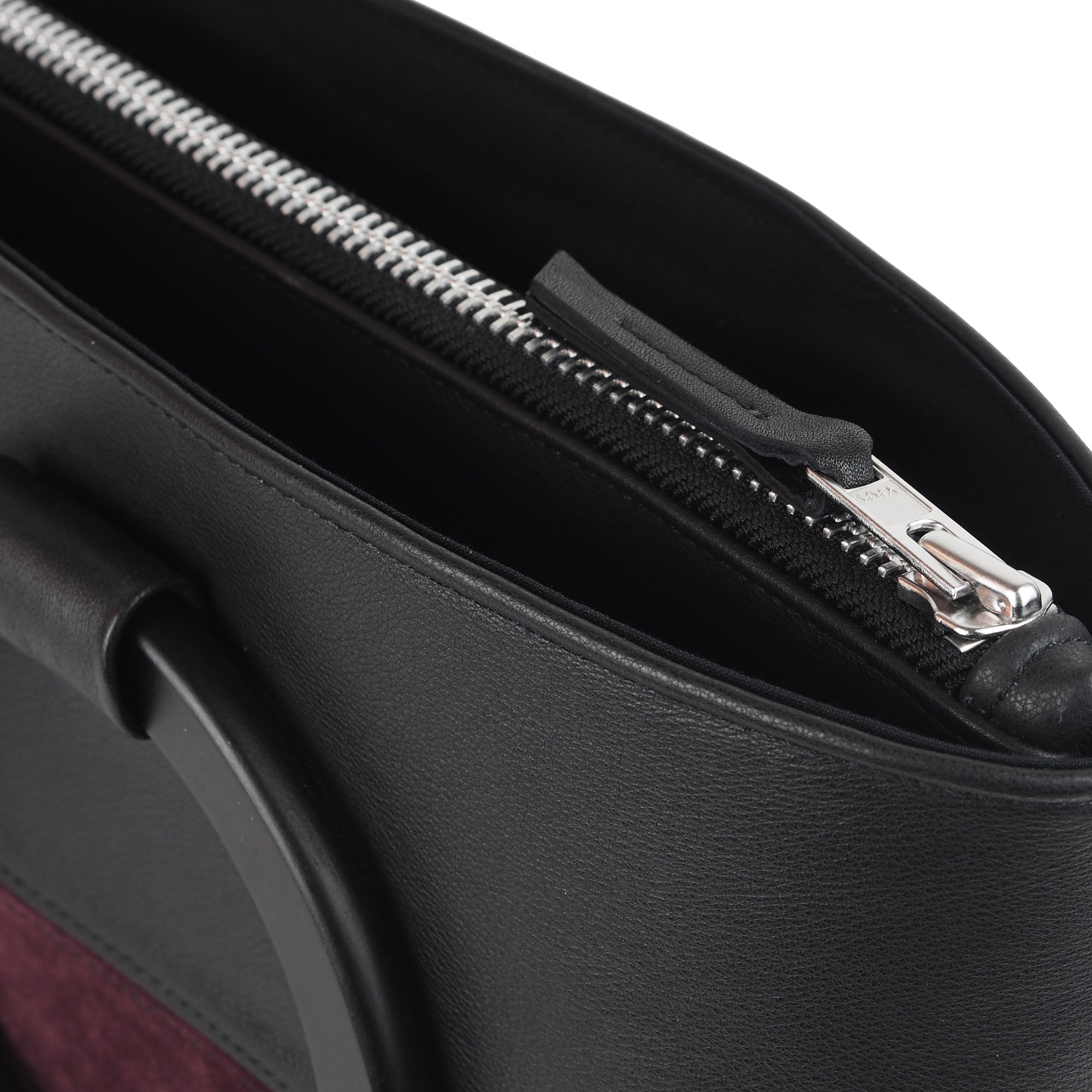 HANDBAG WITH ROUND HANDLES