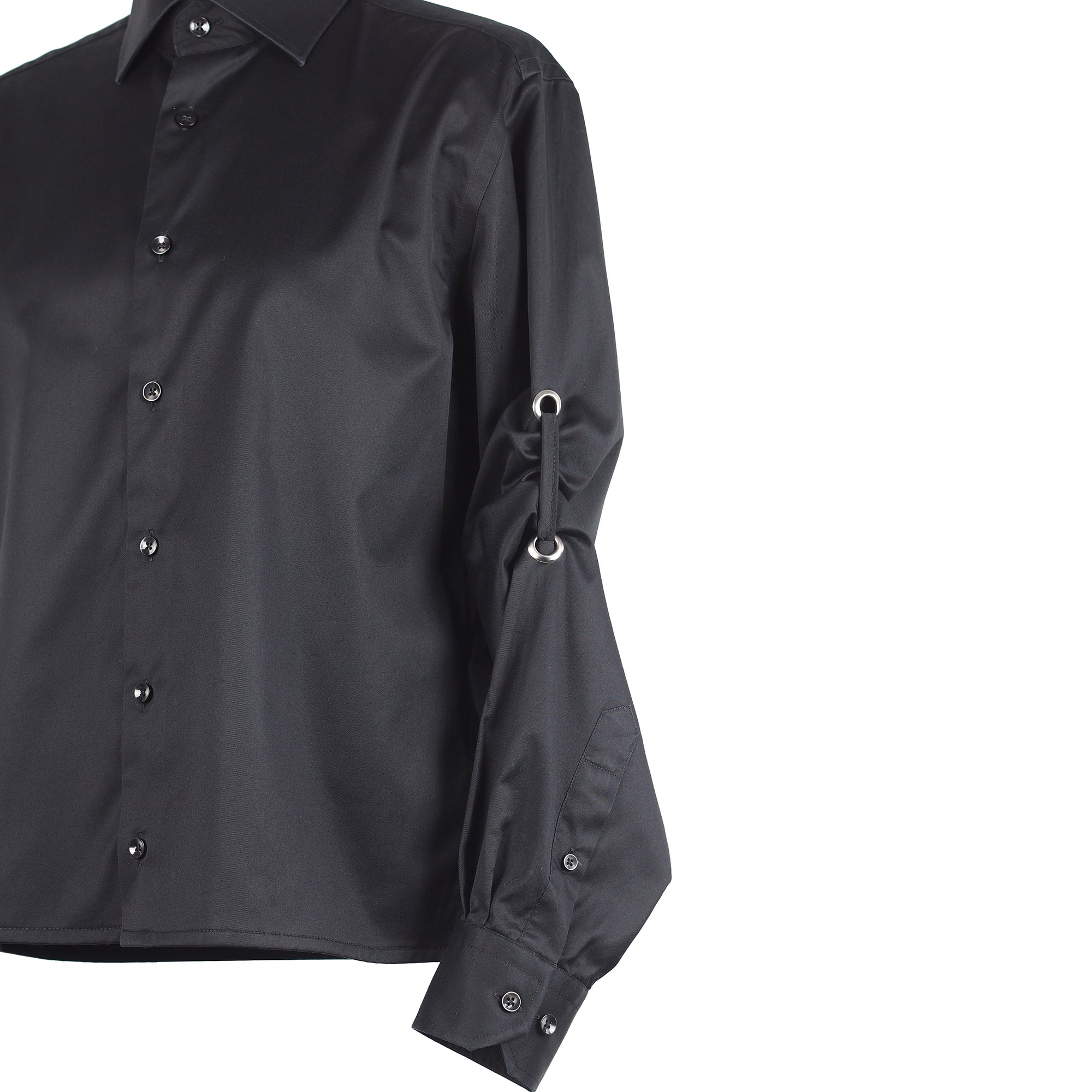 UPCYCLED BLACK SHIRT